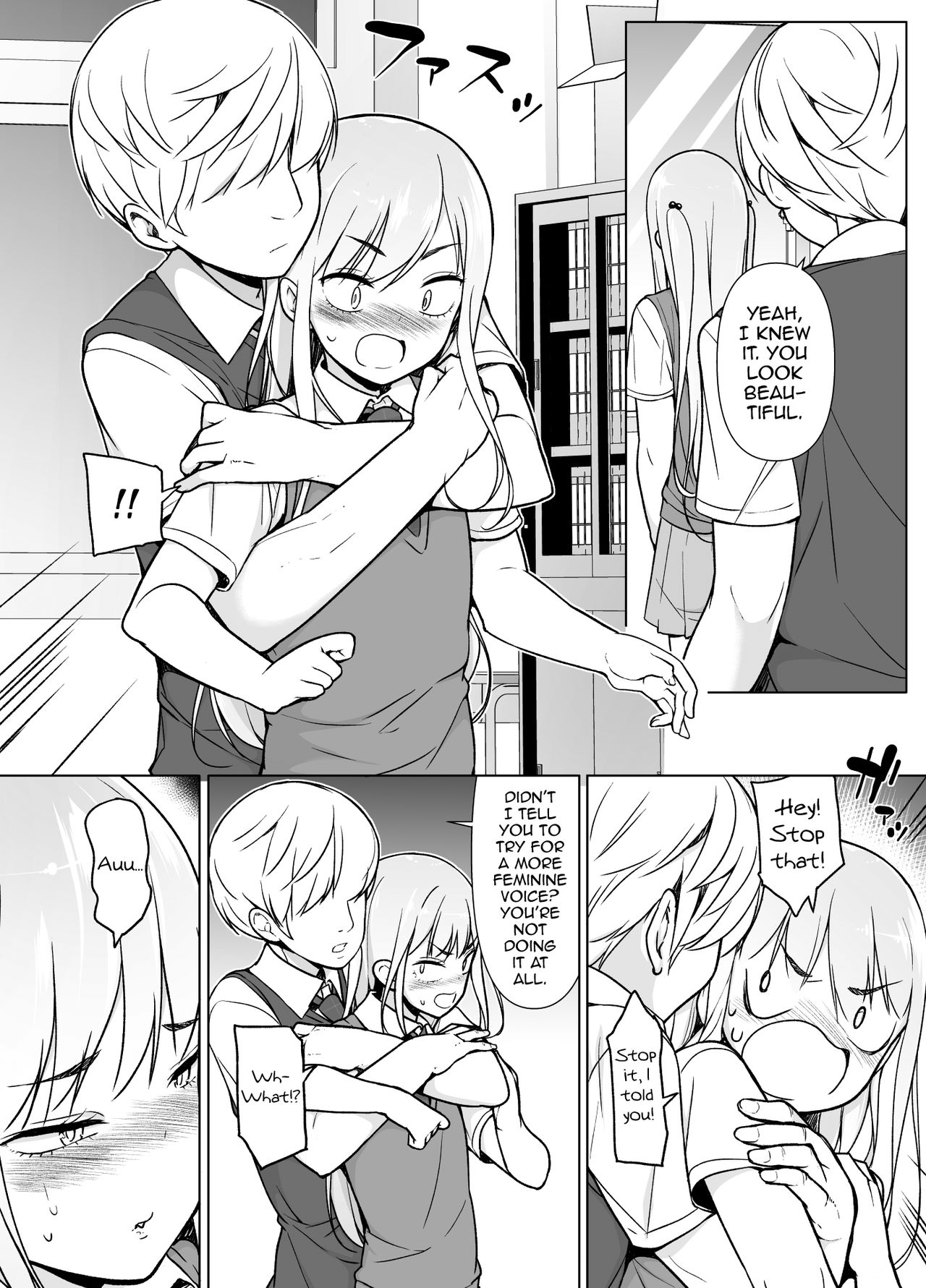 Gouman Seitokaichou ga Josou o Shitara page 14