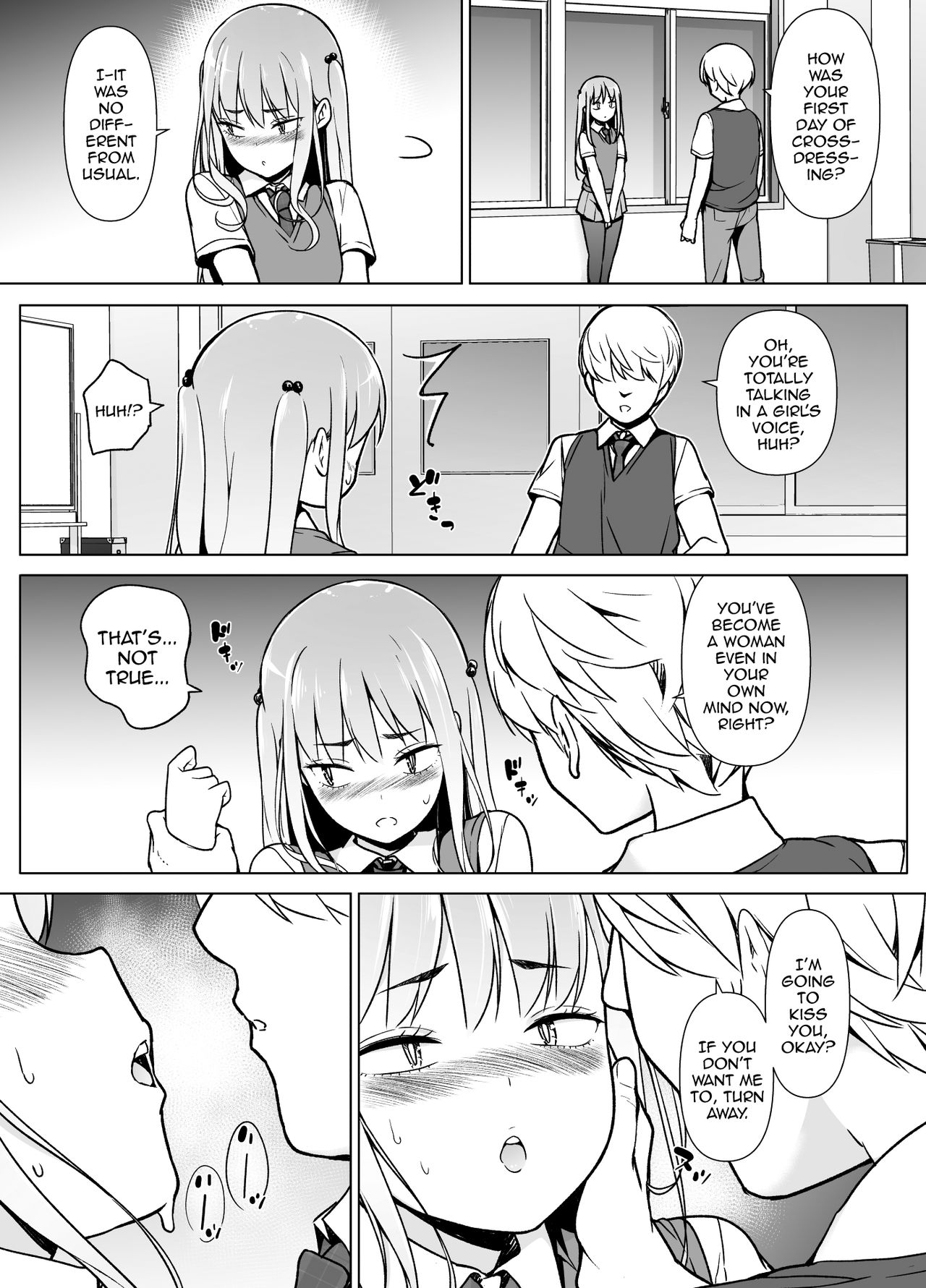 Gouman Seitokaichou ga Josou o Shitara page 22