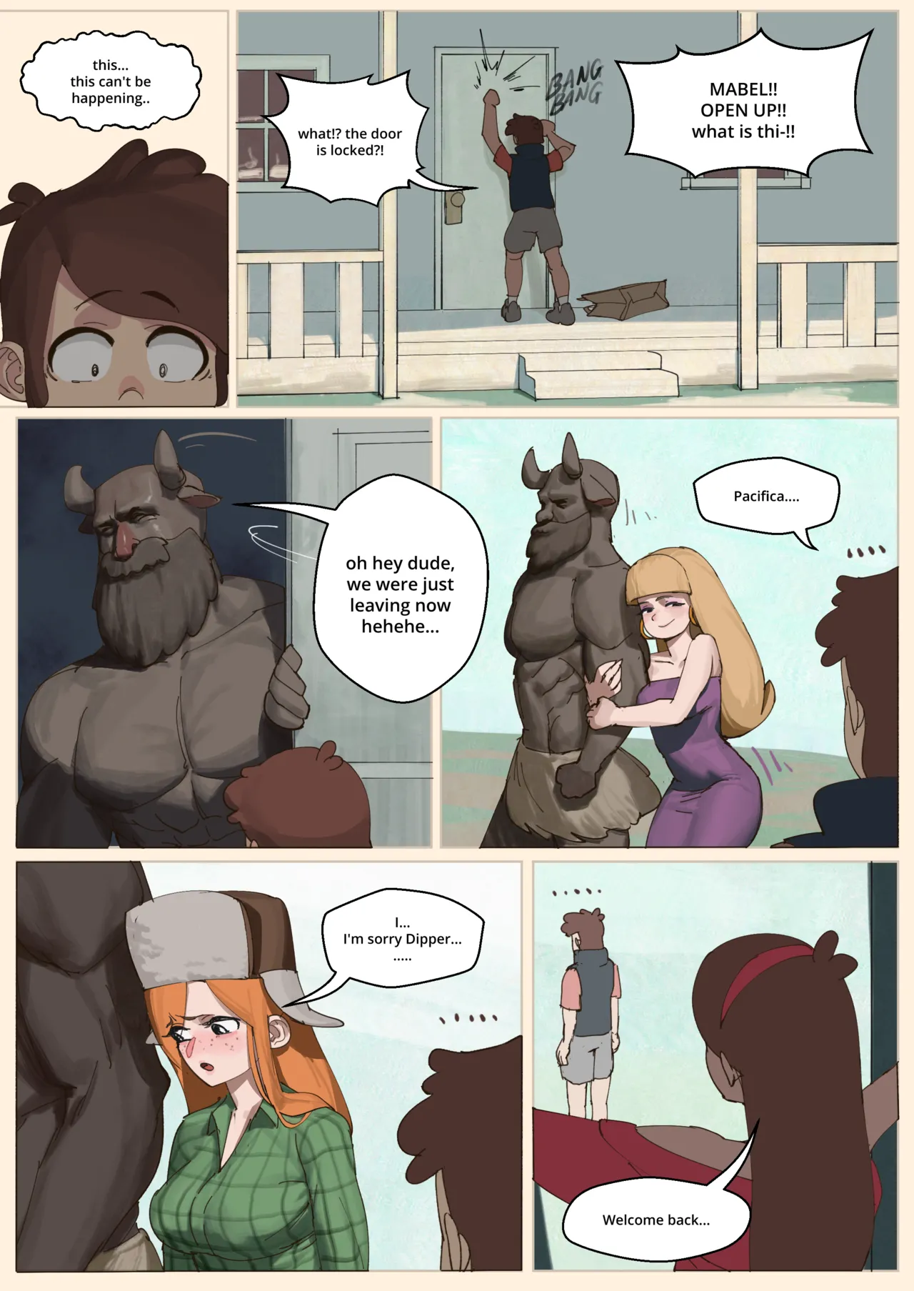Gravity Falls Saga (uncensored) Full page 12