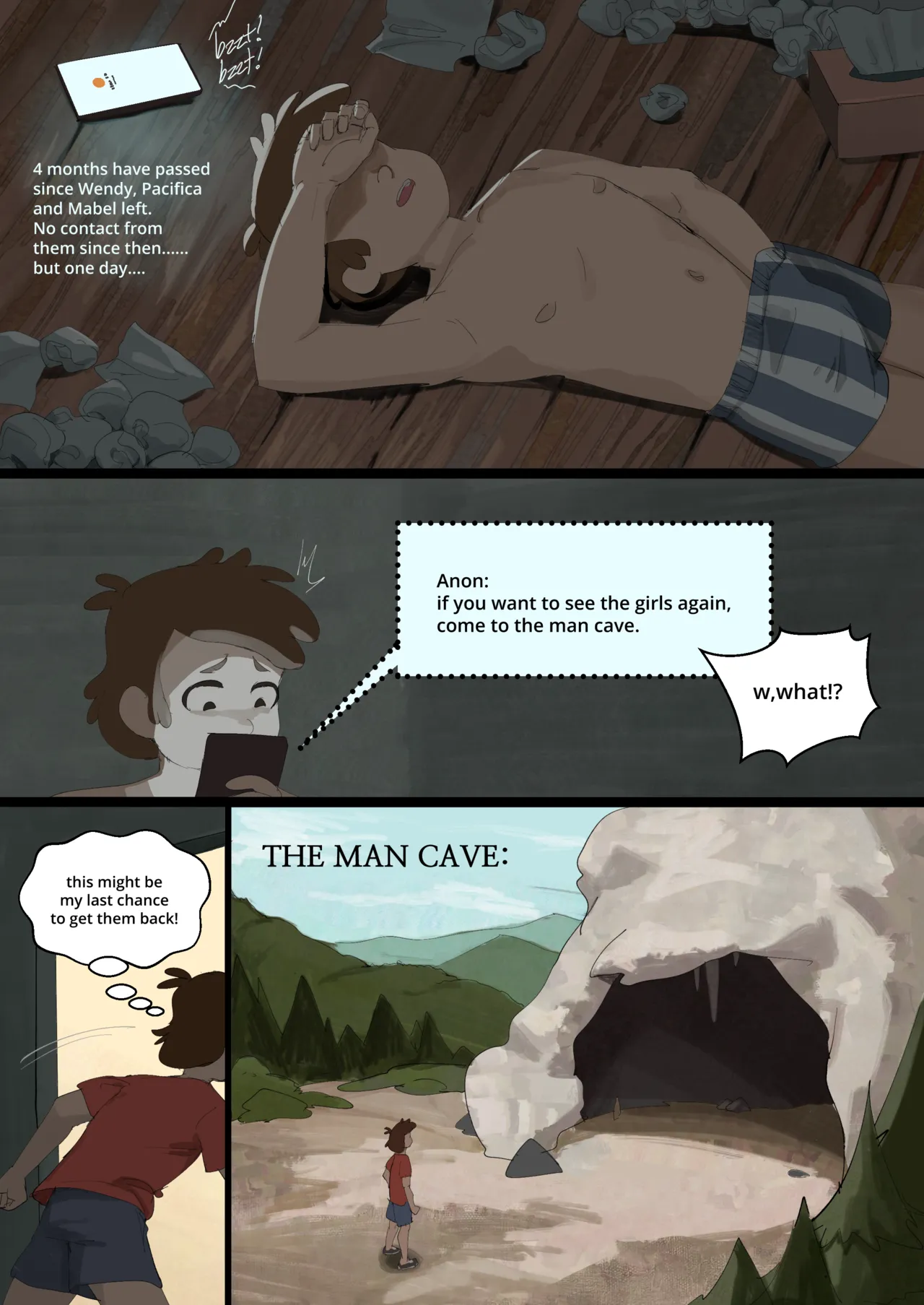 Gravity Falls Saga (uncensored) Full page 14