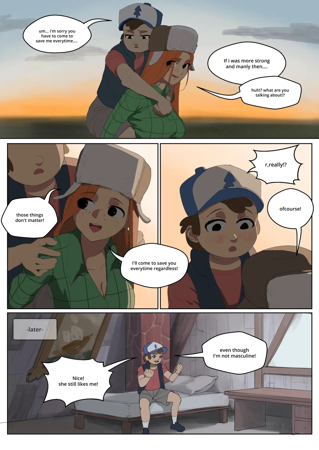 Gravity Falls Saga (uncensored) Full page 2