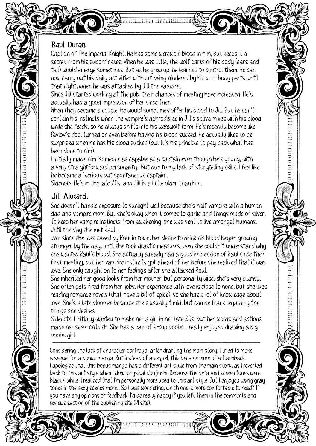 Greenhorn Vampiress wants the Wolven Knight's Blood page 66