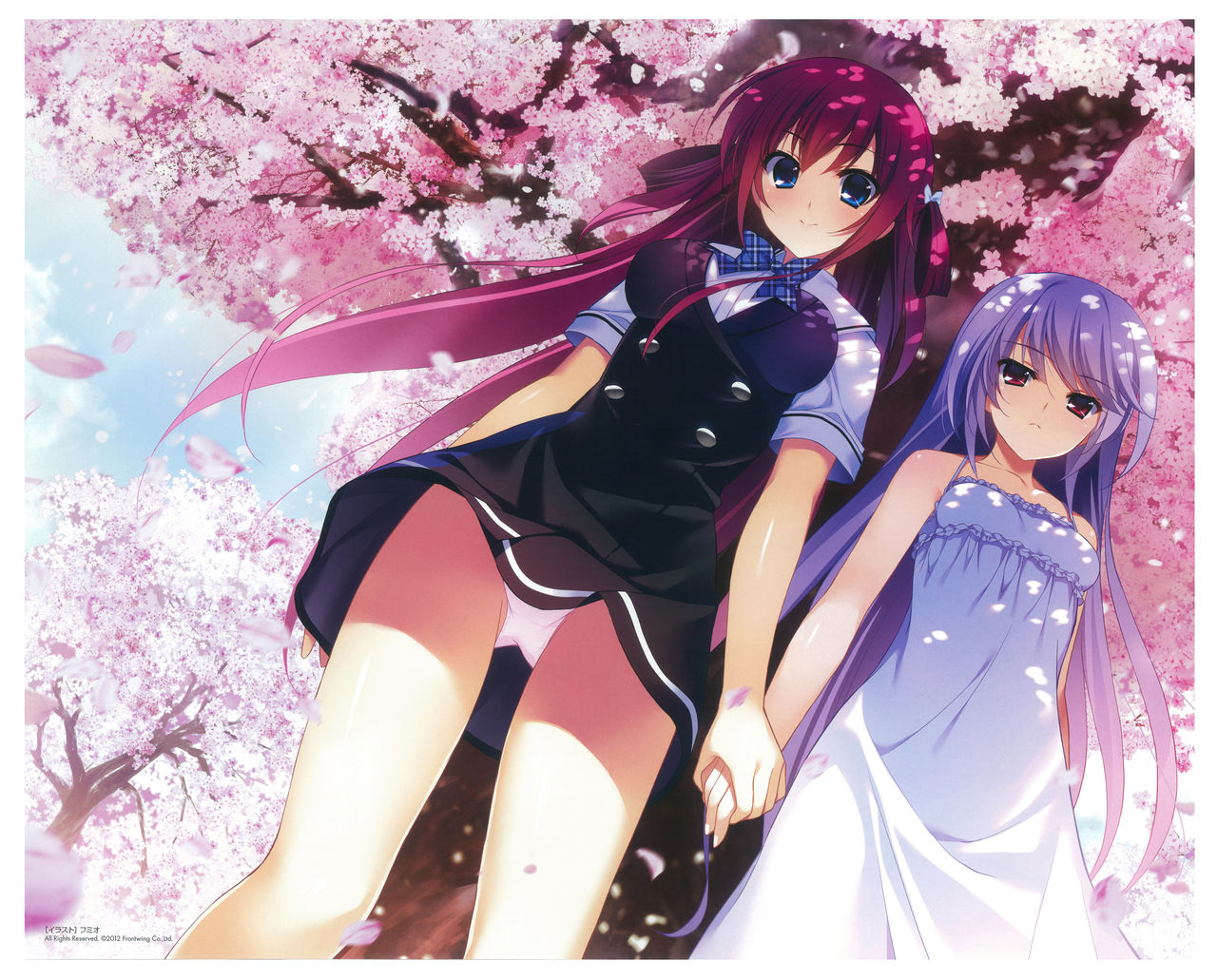 Grisaia no Rakuen Visual Fanbook page 3