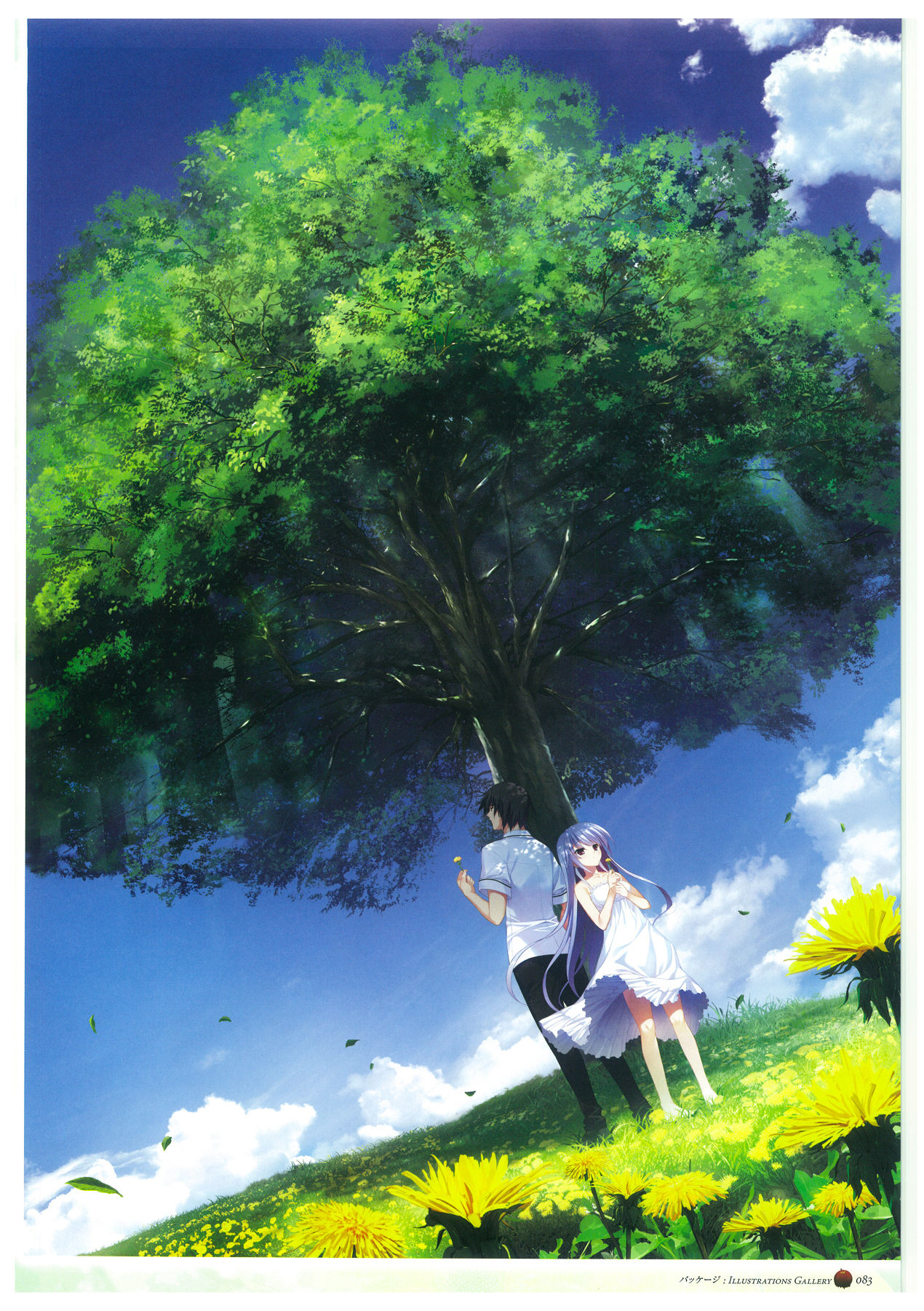 Grisaia no Rakuen Visual Fanbook page 87