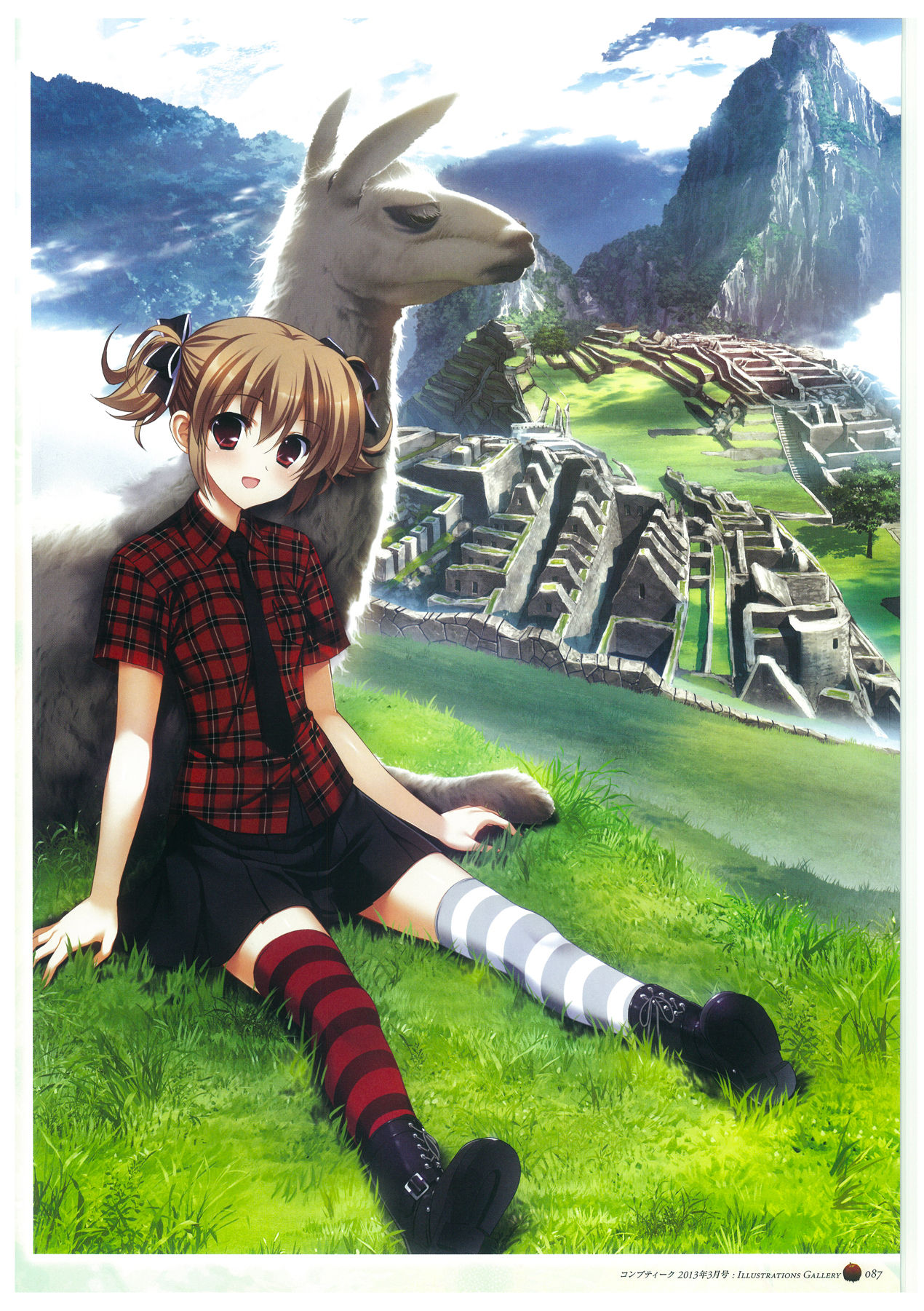 Grisaia no Rakuen Visual Fanbook page 91
