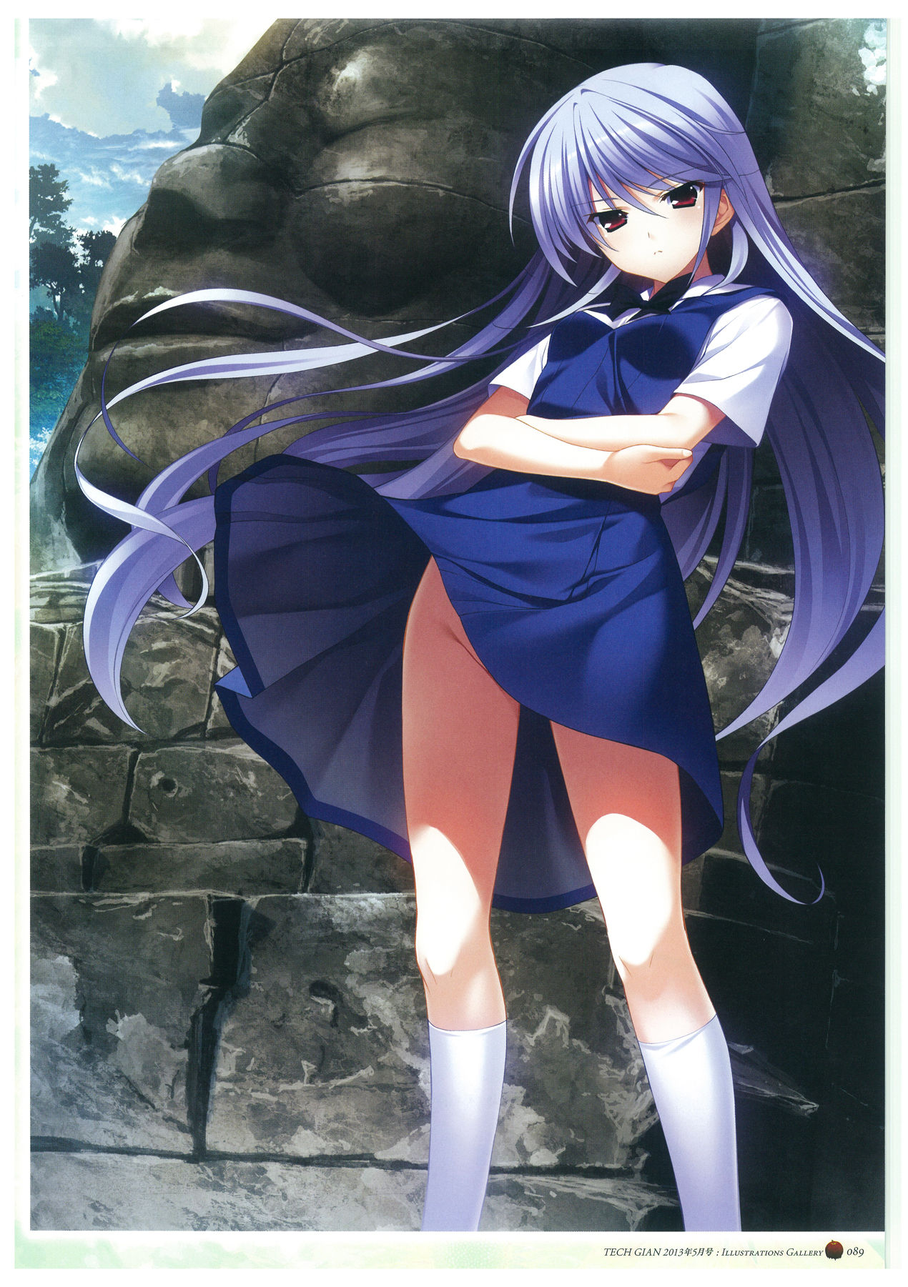 Grisaia no Rakuen Visual Fanbook page 93