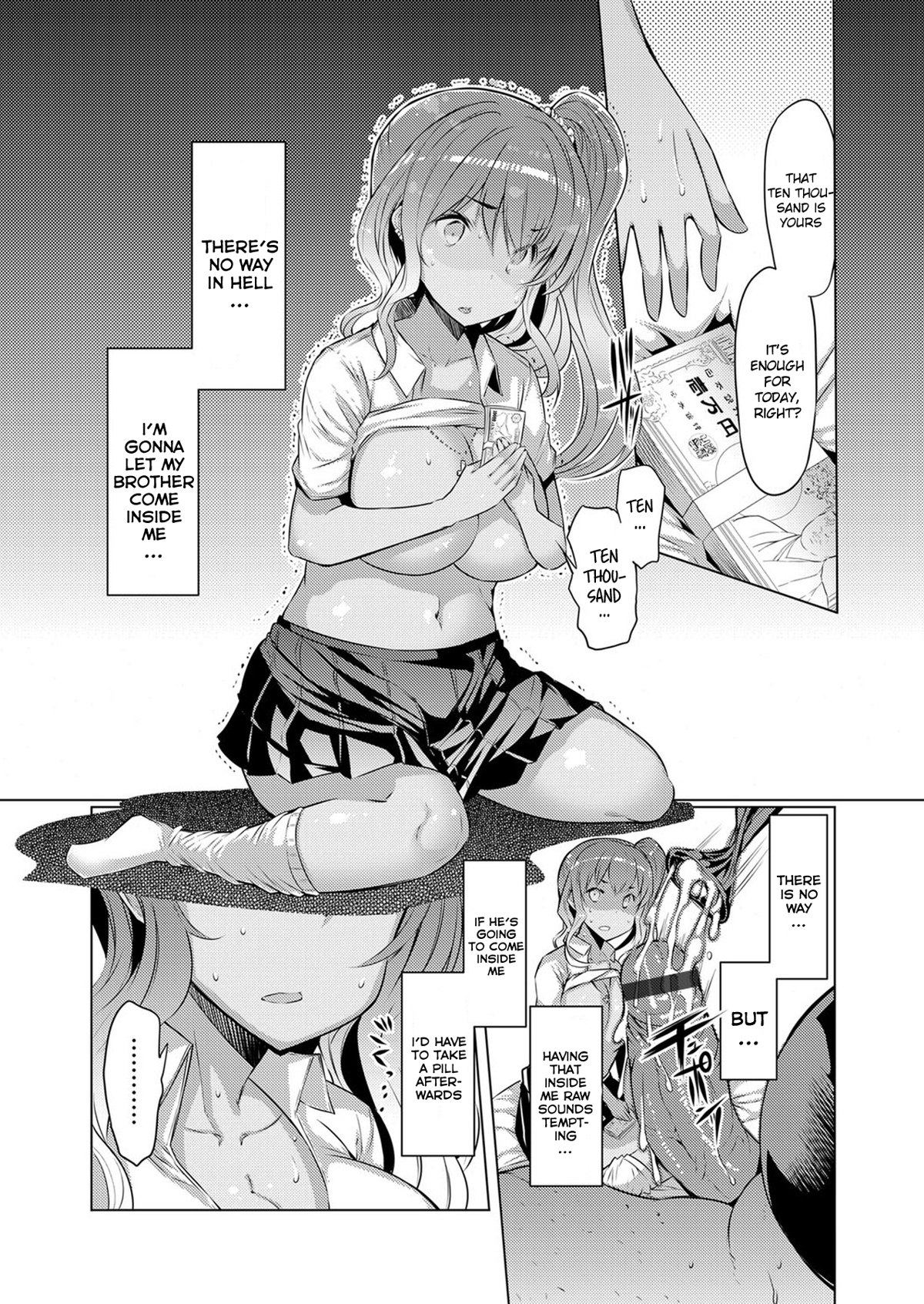 Gross Brother Buys His Bitchy Sister page 14