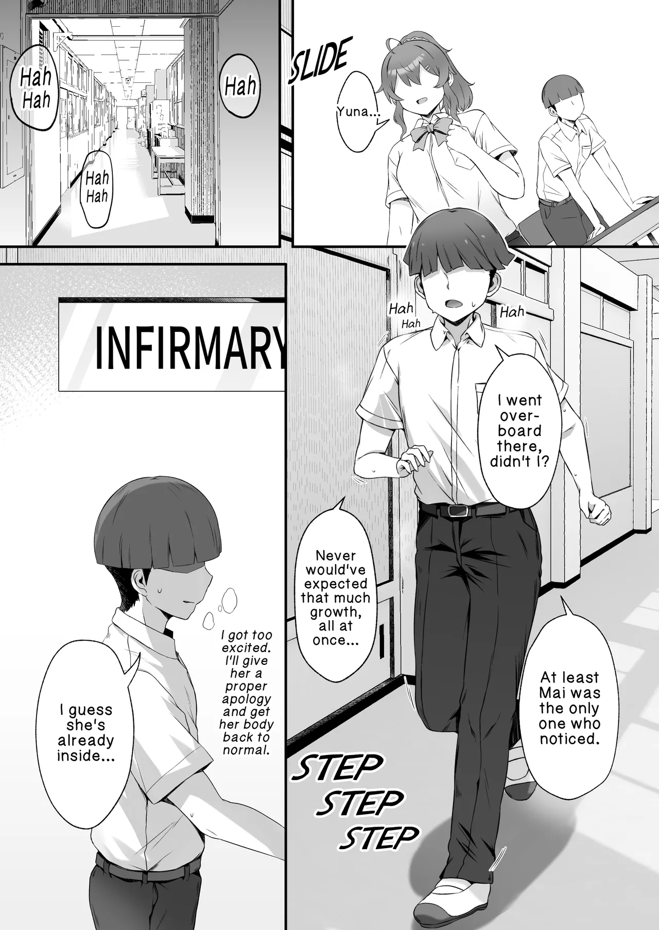 Growth-Boosting App: The Story of Rapidly Transforming That Girl I Like into a Super-Lewd Babe♡ page 18