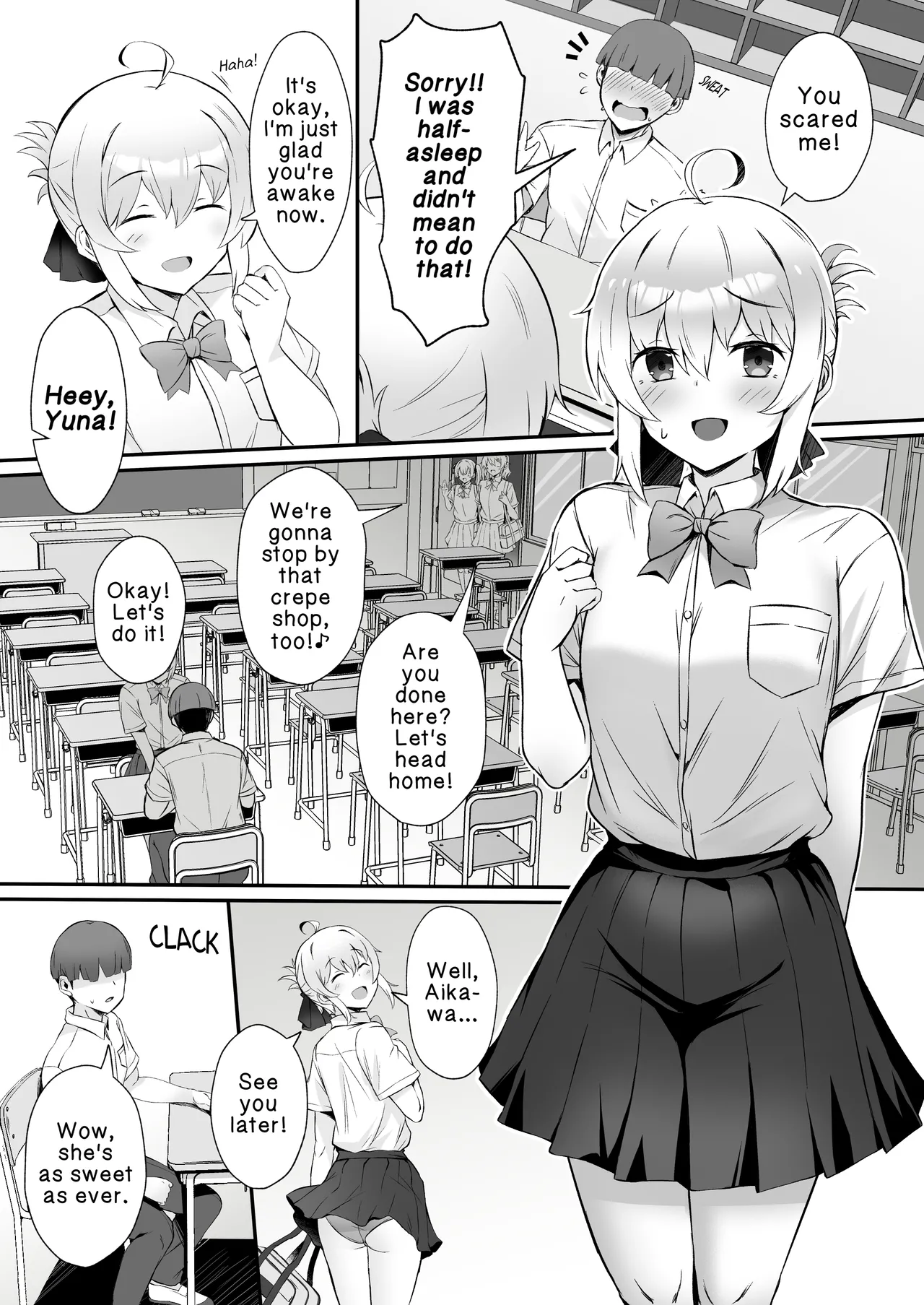 Growth-Boosting App: The Story of Rapidly Transforming That Girl I Like into a Super-Lewd Babe♡ page 6