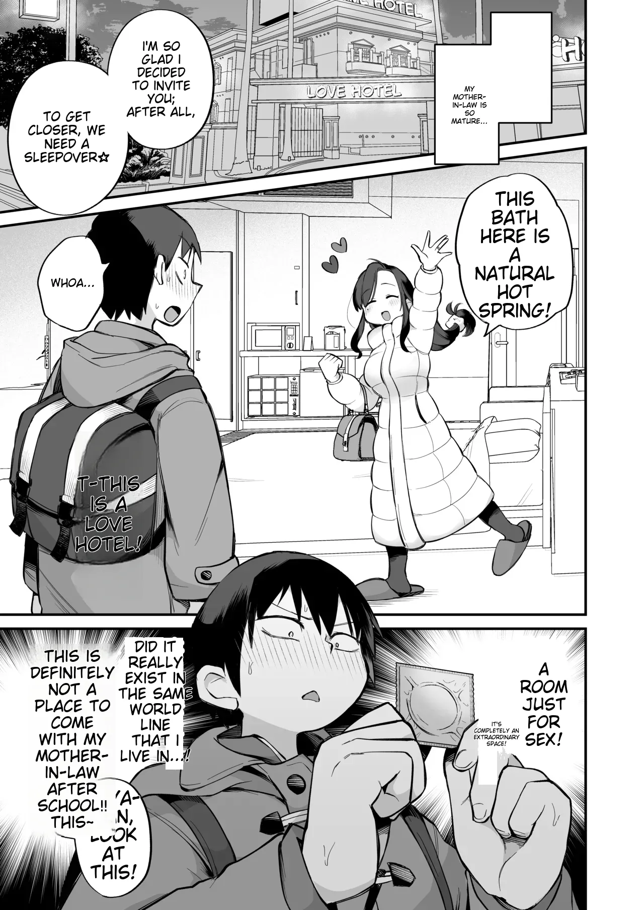 Guigui Kuru Gibo to AV Kanshou ~Love Hotel Hen~ page 8