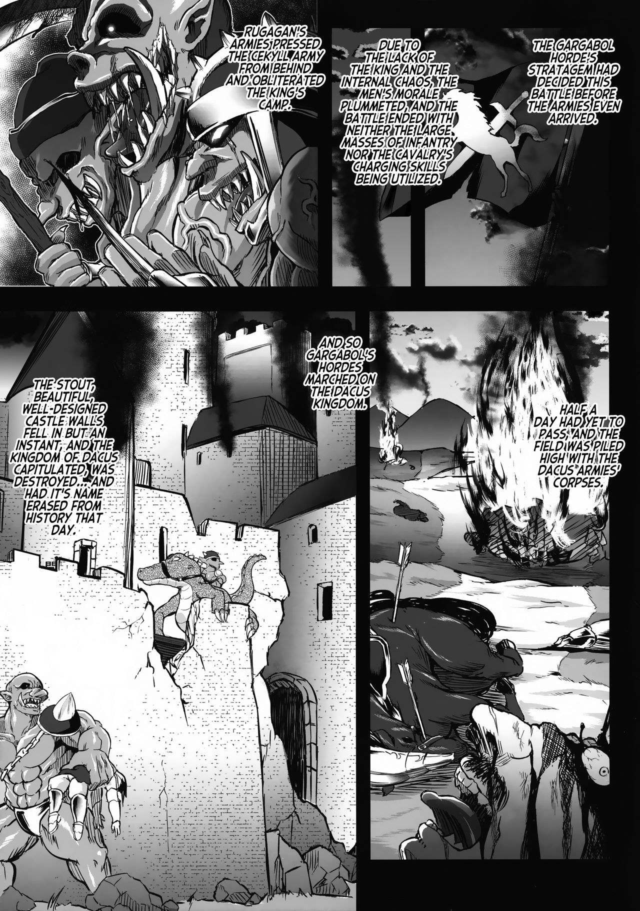 GUND CUNNUM Vol. 5 Shussan Bokujou Kokuin no Onna Kishi Netori Kanryou Hen [English] =White Symphony= page 46