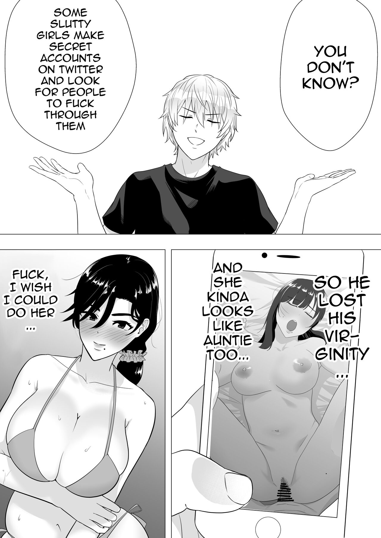 Gutsy Mom ~Until The Energetic Mother Falls To My Giant Dick~ page 10