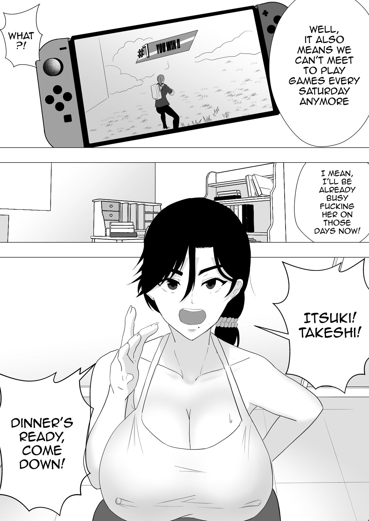 Gutsy Mom ~Until The Energetic Mother Falls To My Giant Dick~ page 11