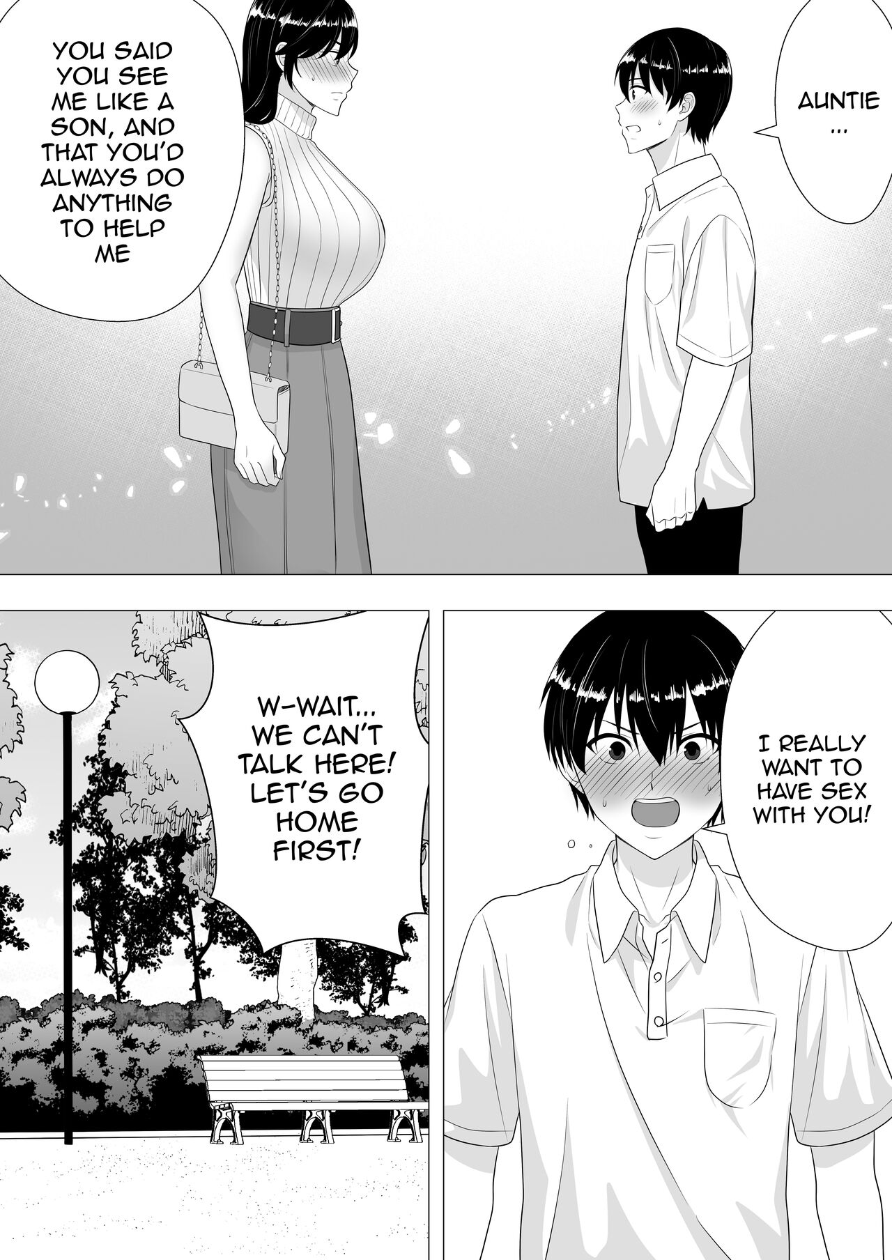 Gutsy Mom ~Until The Energetic Mother Falls To My Giant Dick~ page 20