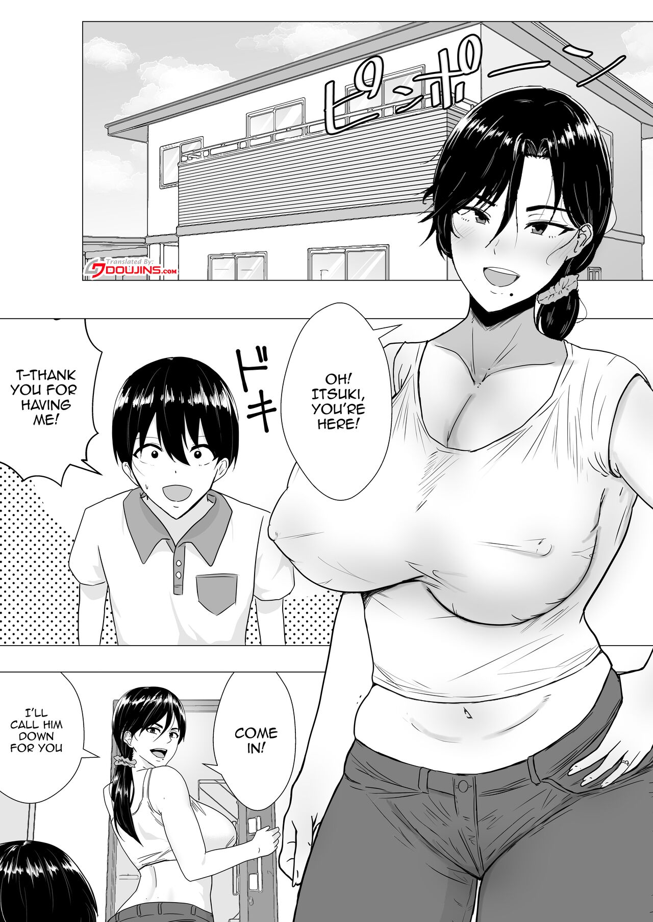 Gutsy Mom ~Until The Energetic Mother Falls To My Giant Dick~ page 4