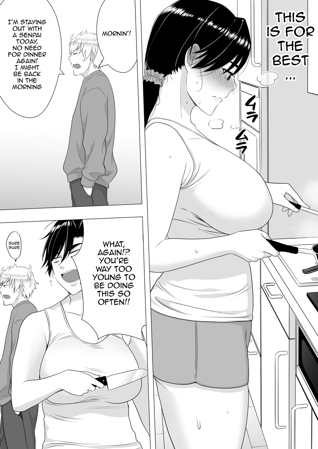 Gutsy Mom ~Until The Energetic Mother Falls To My Giant Dick~ page 41