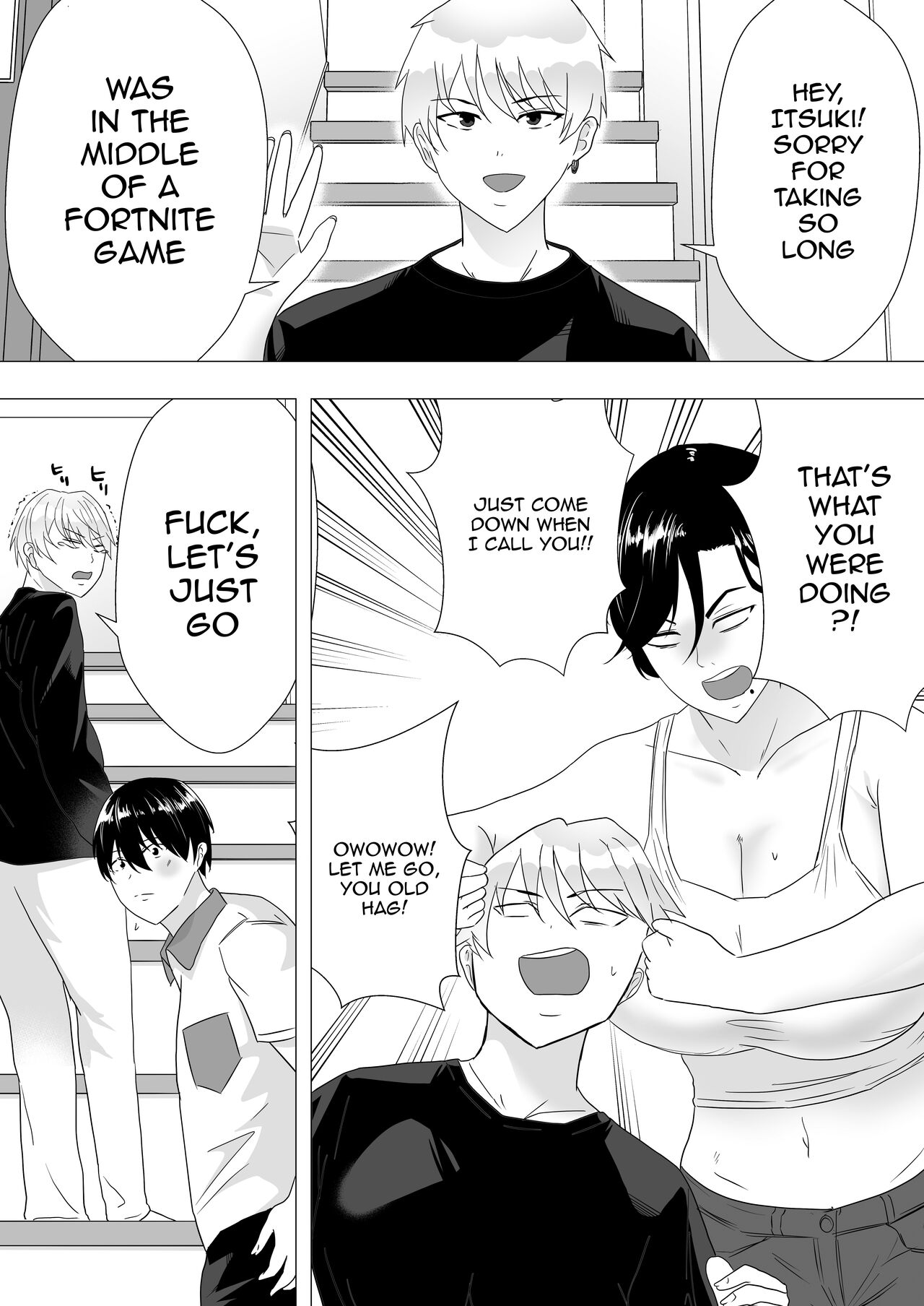 Gutsy Mom ~Until The Energetic Mother Falls To My Giant Dick~ page 7