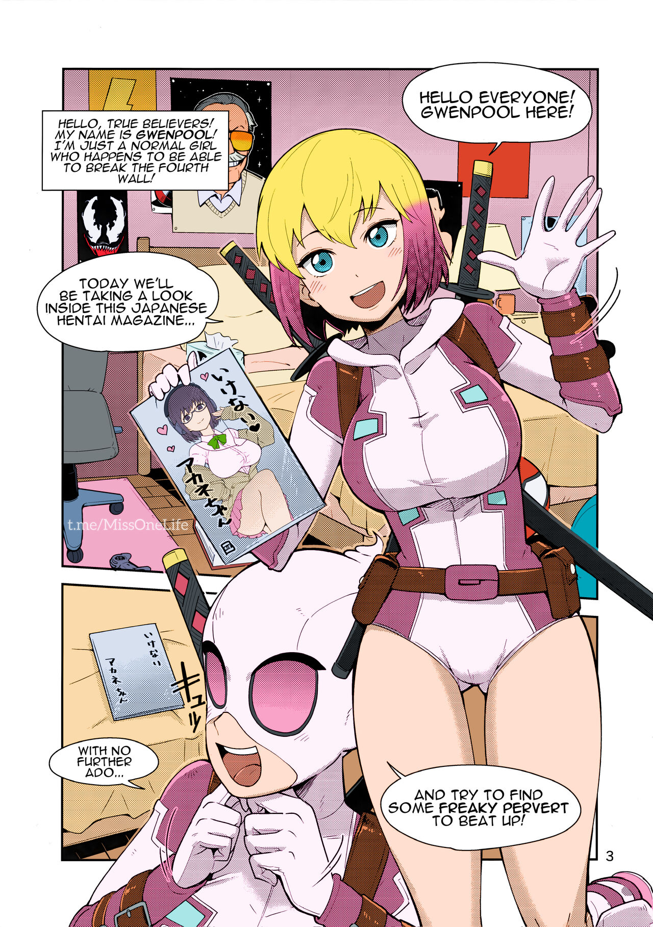 Gwenpool page 3