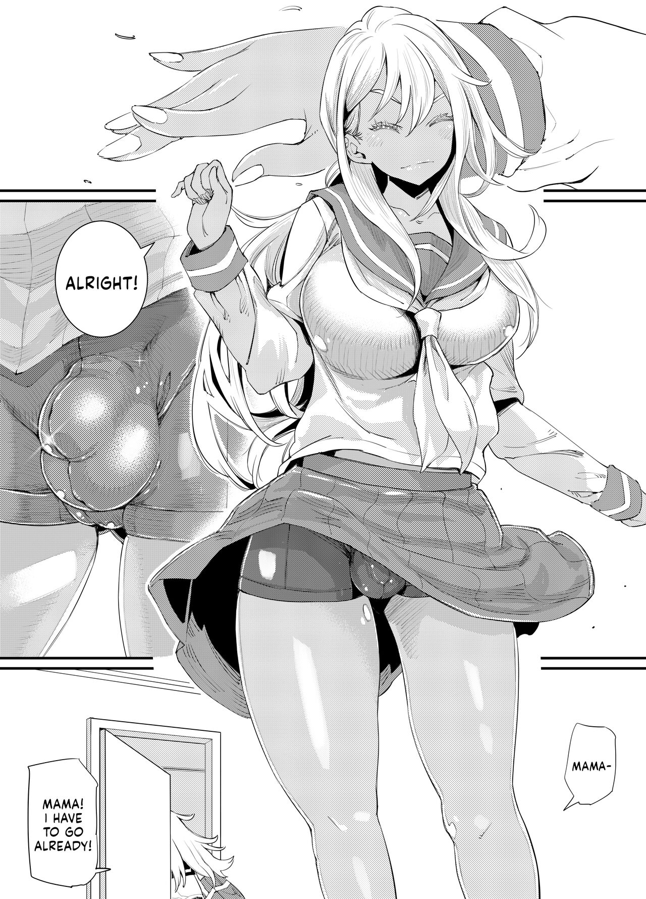 Gyaru and Class President page 21