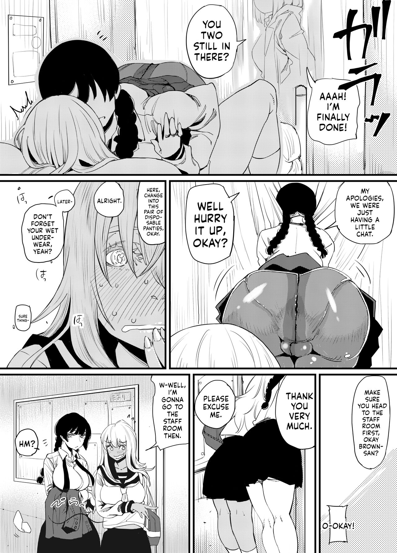 Gyaru and Class President page 37