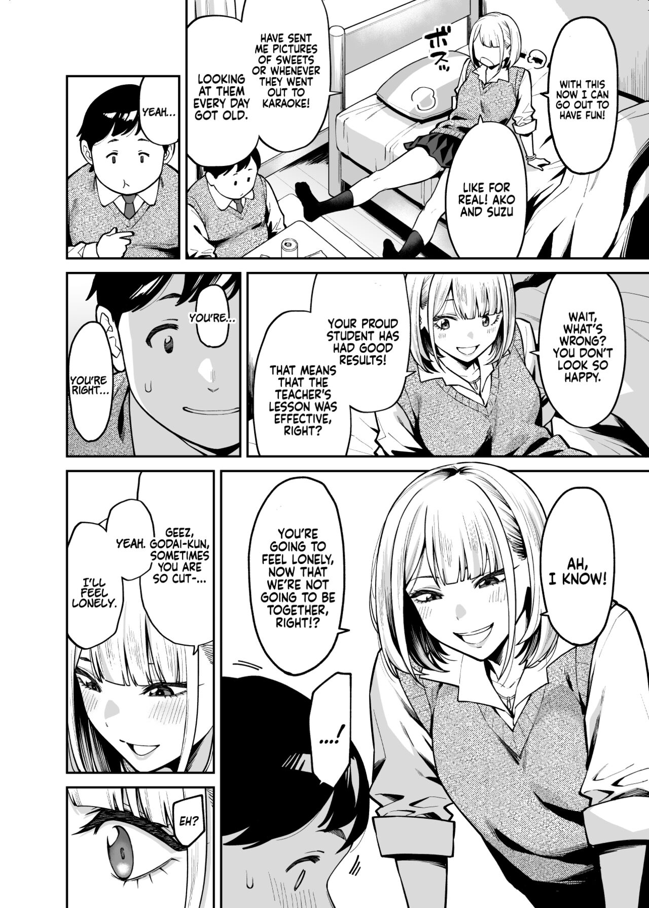 Gyaru Falls in Love with a Chubby page 10