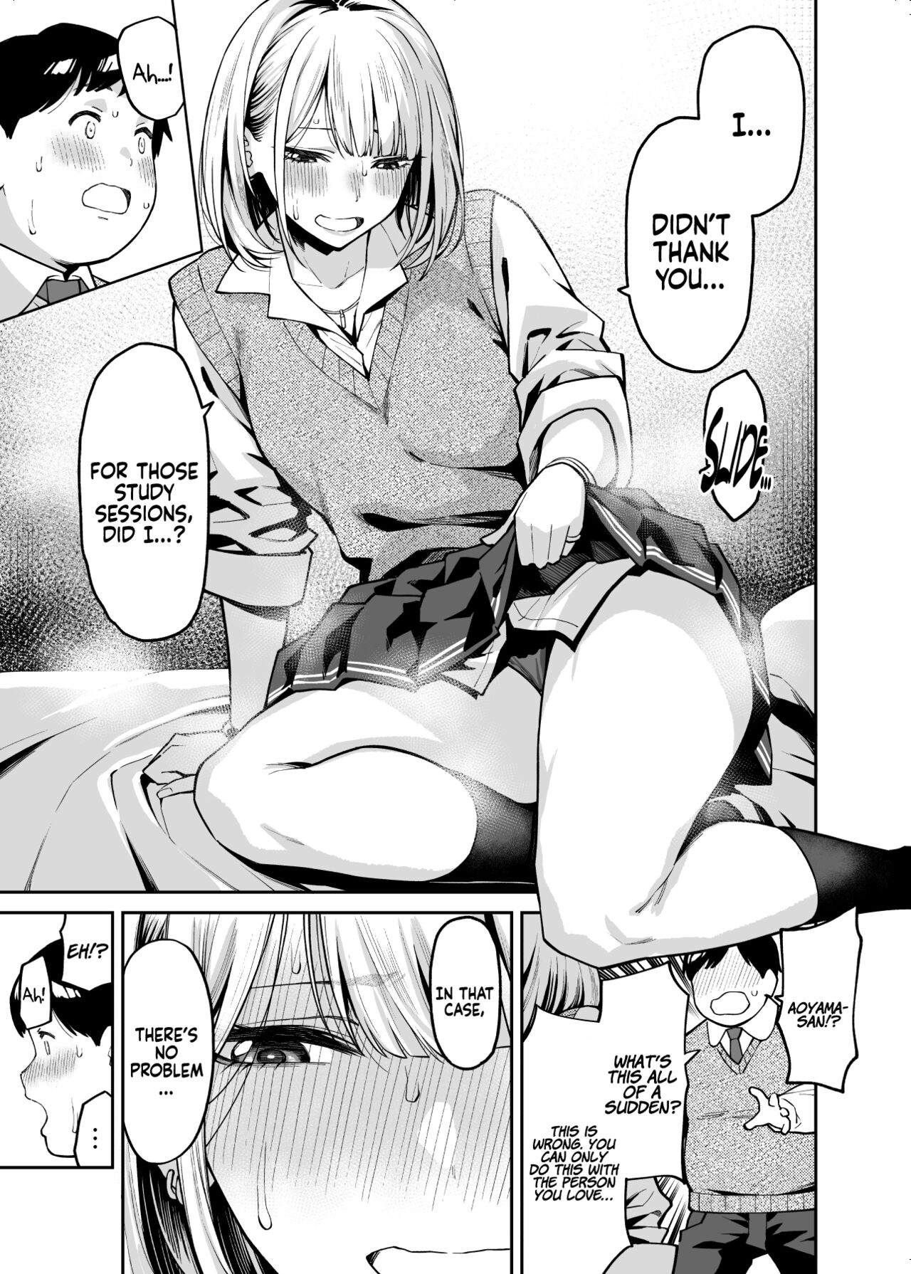 Gyaru Falls in Love with a Chubby page 13