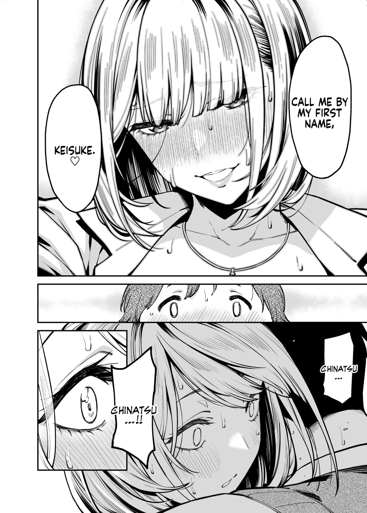 Gyaru Falls in Love with a Chubby page 32