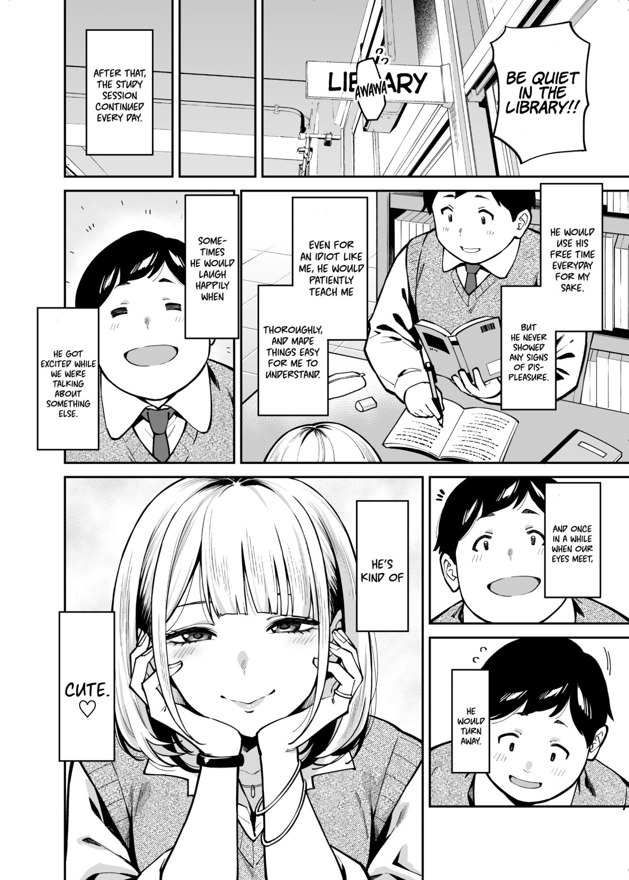 Gyaru Falls in Love with a Chubby page 6
