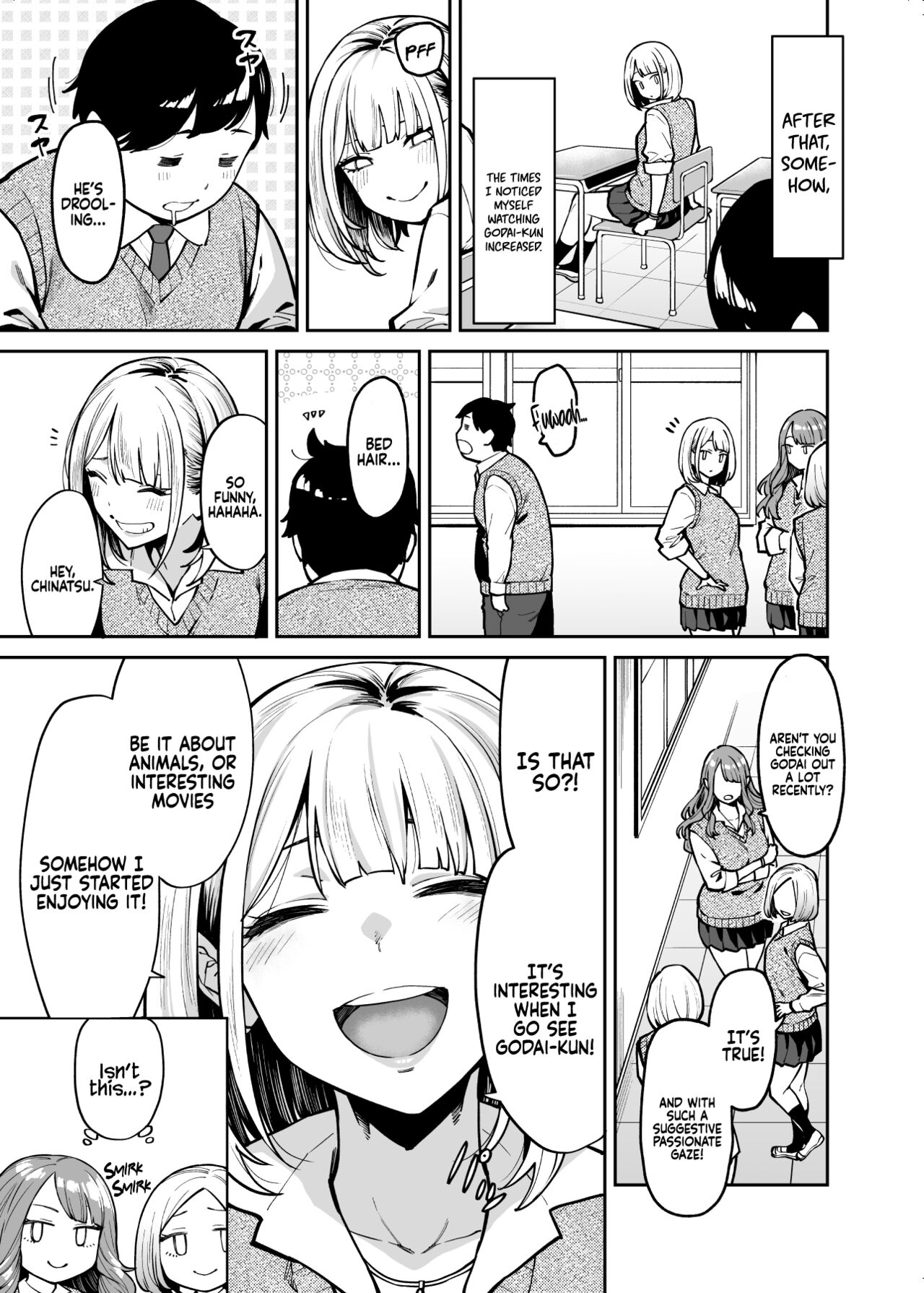 Gyaru Falls in Love with a Chubby page 7