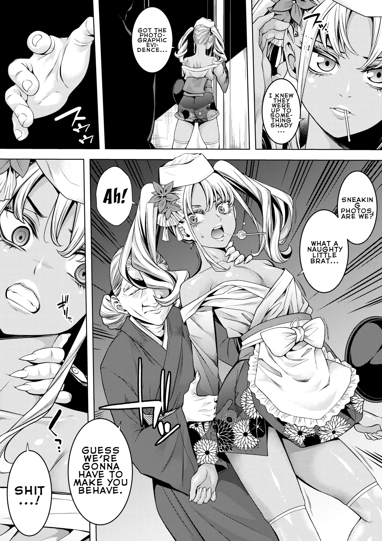 Gyaru Femboy Investigator and Penis Nigiri Sushi page 8