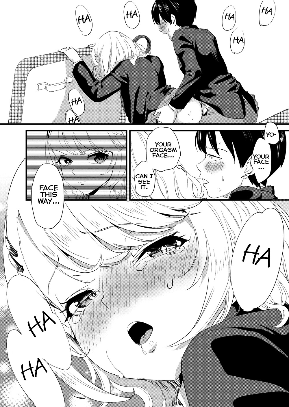 Gyaru Girl Climaxes on Bus page 26
