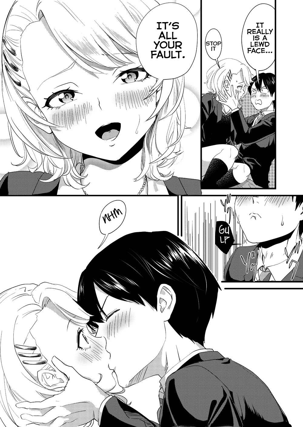 Gyaru Girl Climaxes on Bus page 27