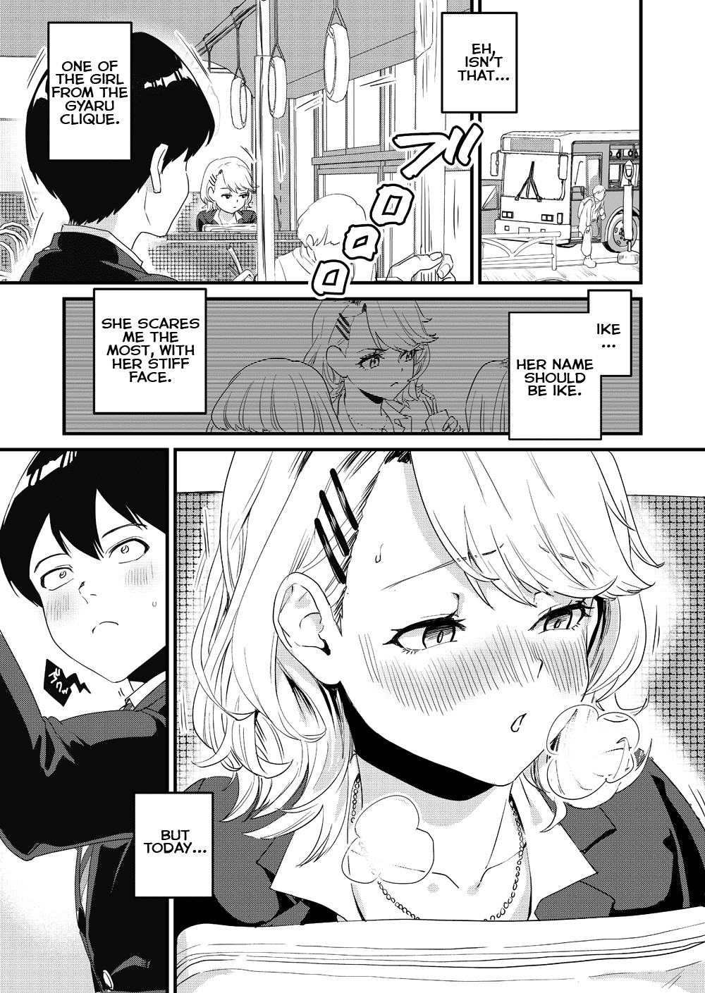Gyaru Girl Climaxes on Bus page 3