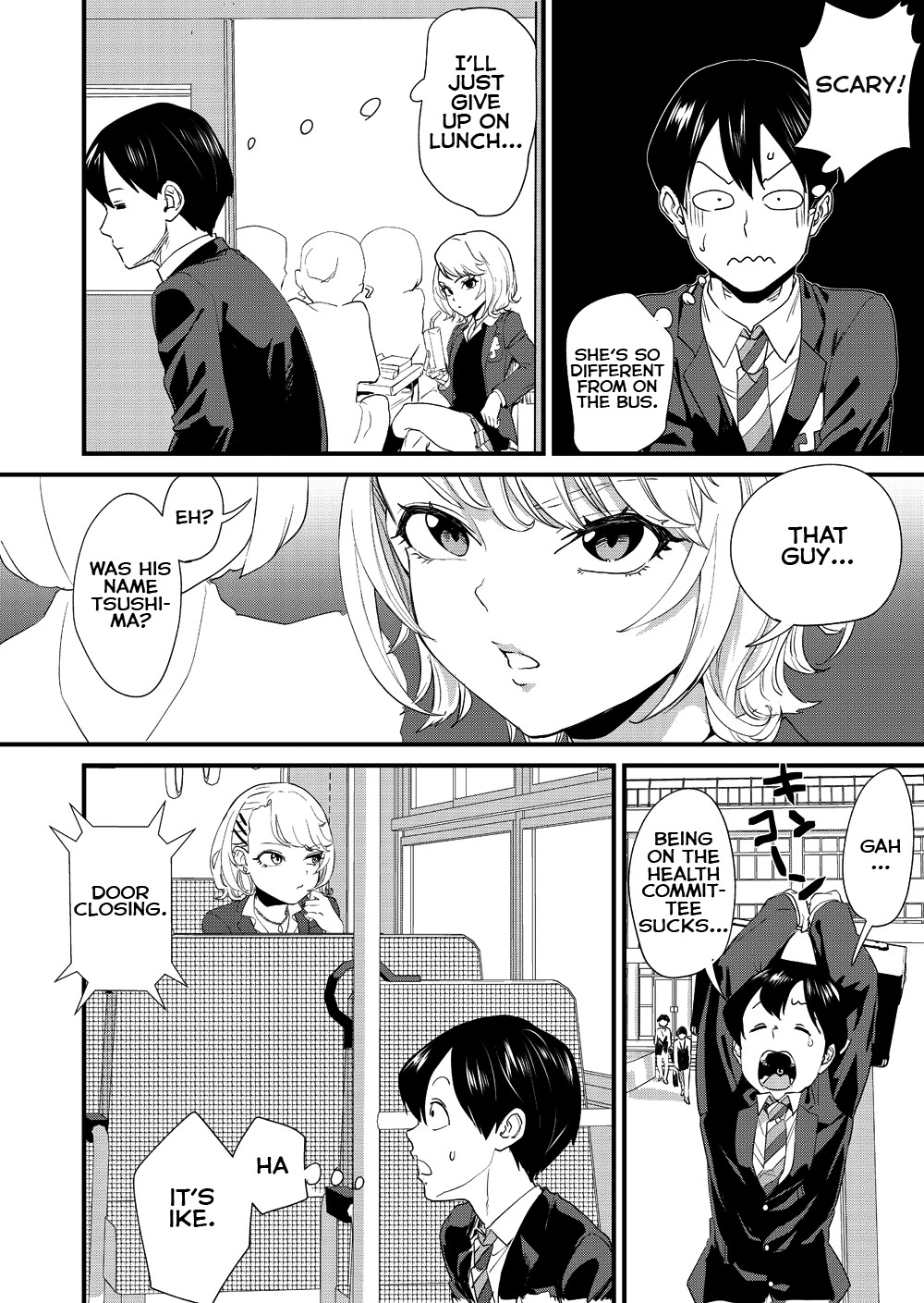 Gyaru Girl Climaxes on Bus page 6