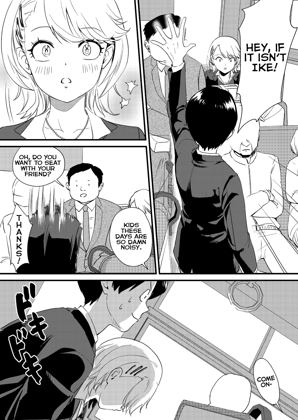 Gyaru Girl Climaxes on Bus page 13