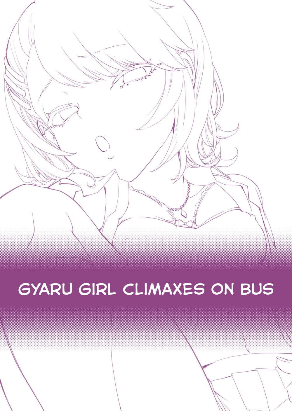 Gyaru Girl Climaxes on Bus page 2