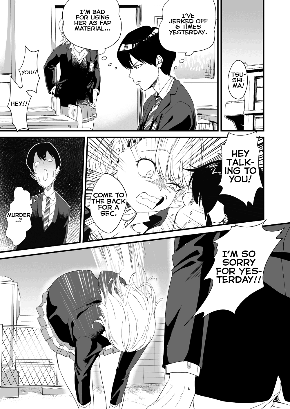 Gyaru Girl Climaxes on Bus page 9