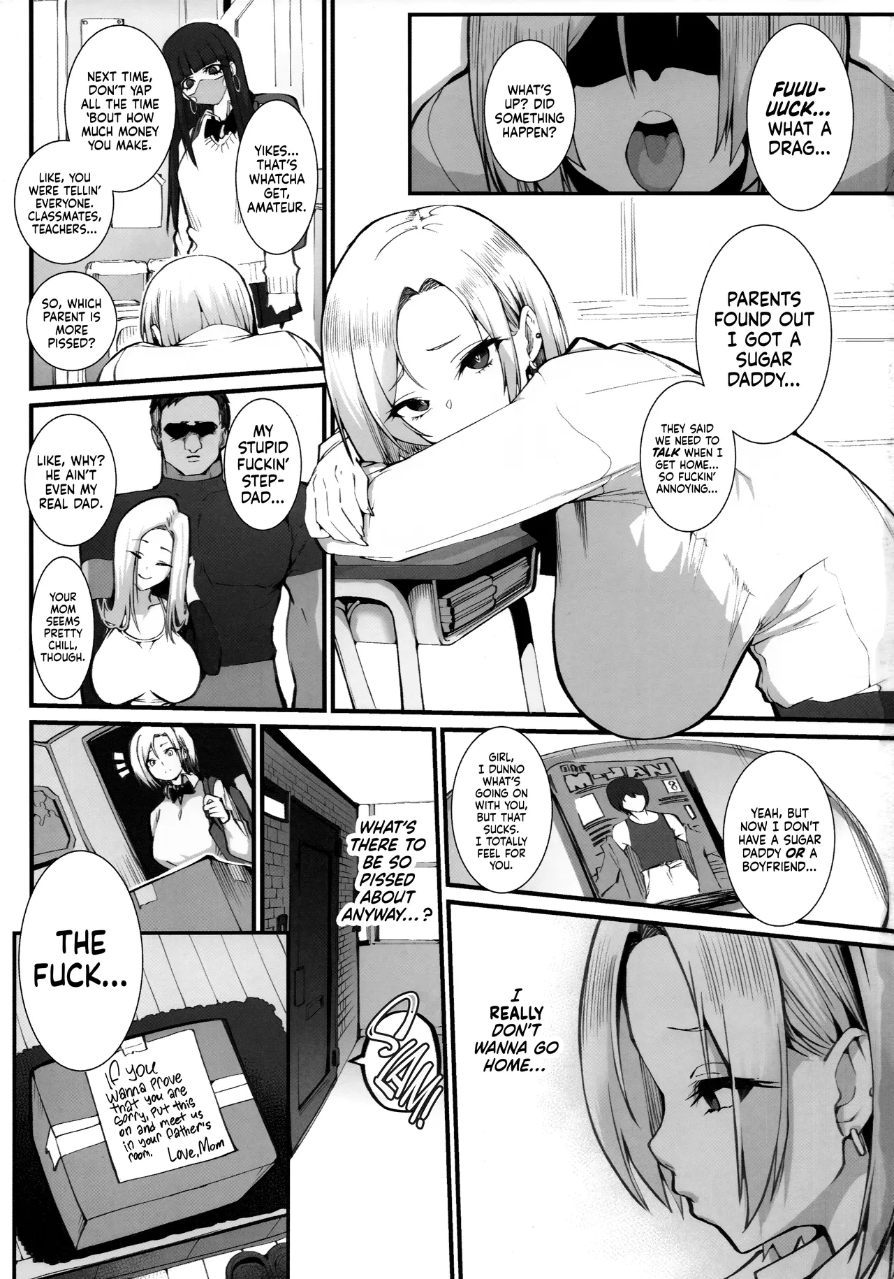 Gyaru mother-daughter family business page 2