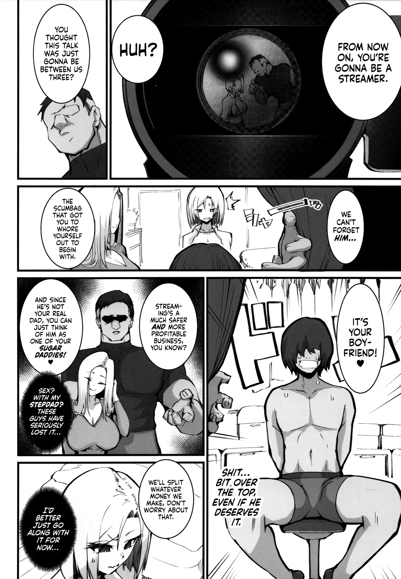 Gyaru mother-daughter family business page 5