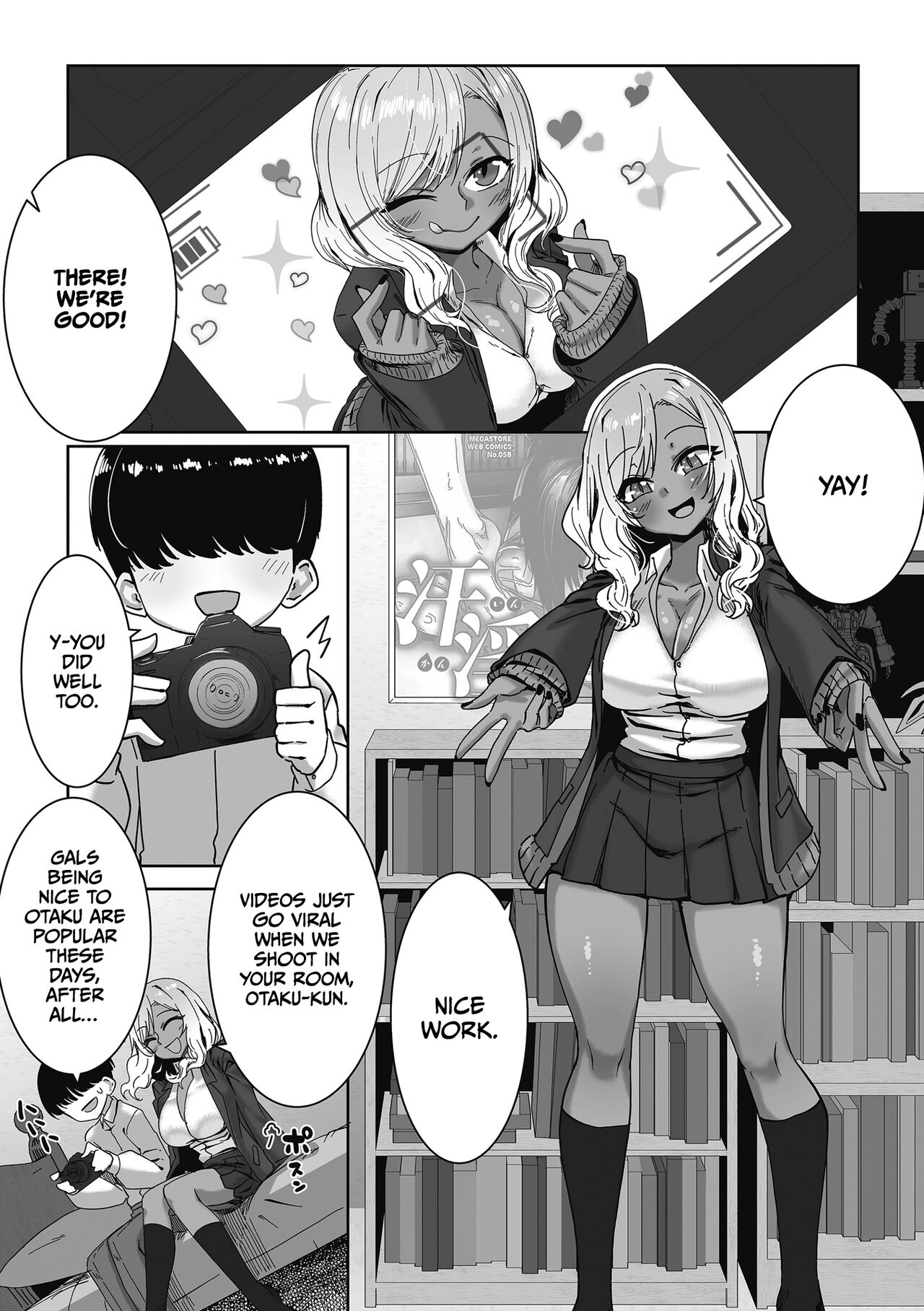 Gyarus Who Are Kind to Otaku  Exist! page 32