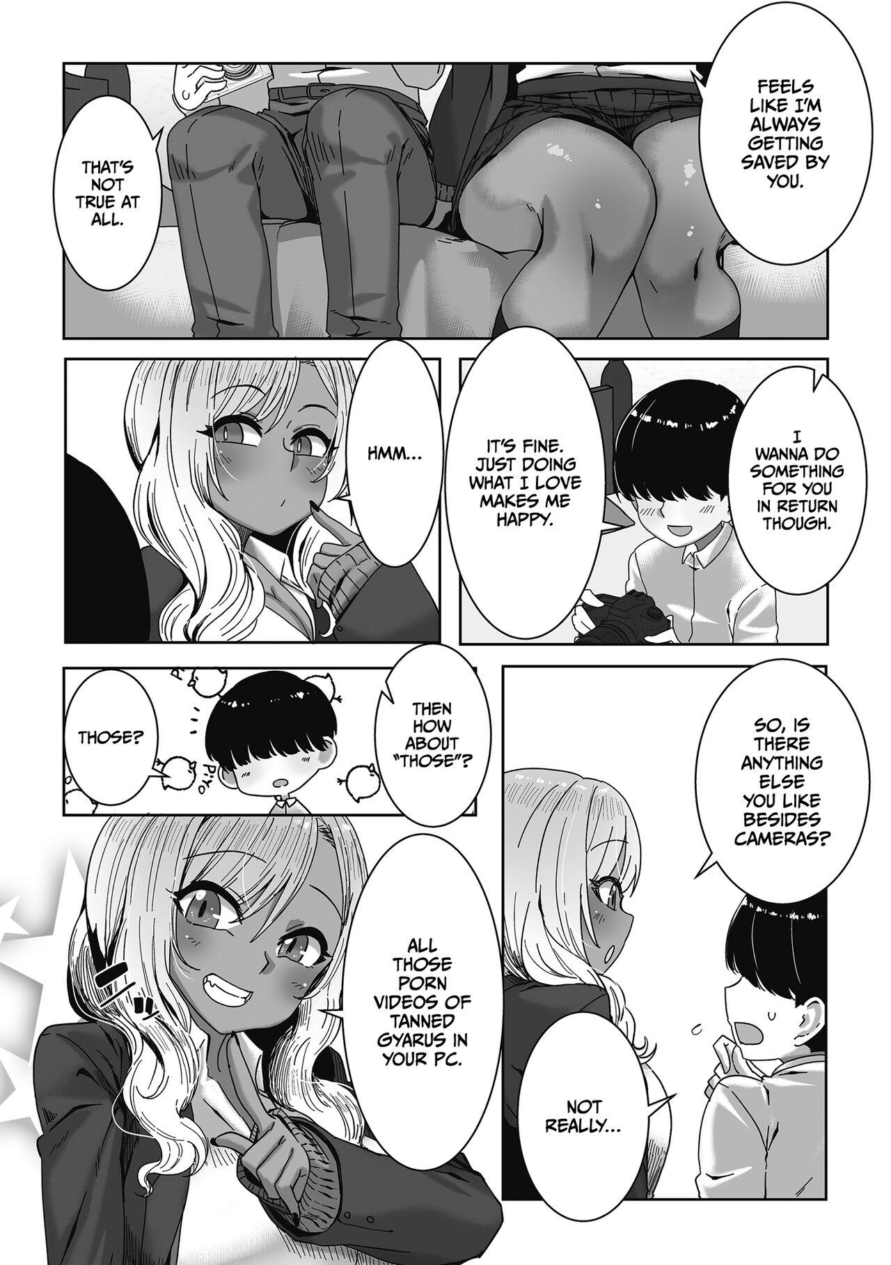 Gyarus Who Are Kind to Otaku  Exist! page 33