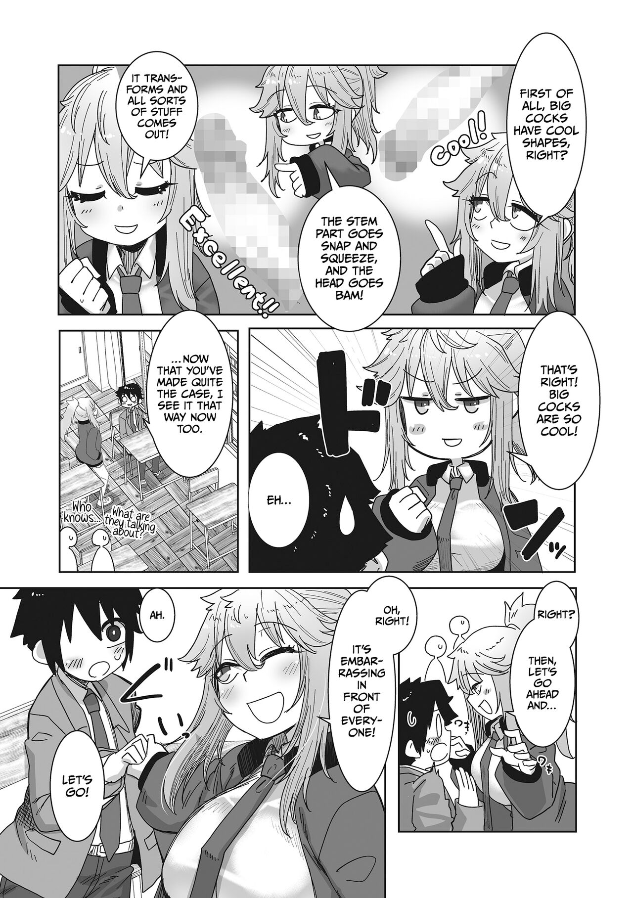 Gyarus Who Are Kind to Otaku  Exist! page 57