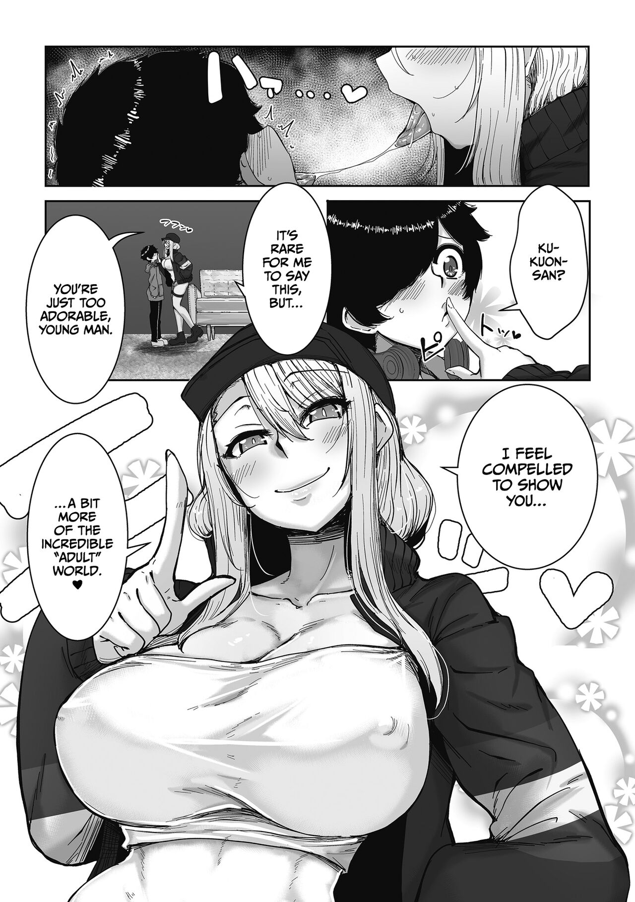 Gyarus Who Are Kind to Otaku  Exist! page 9