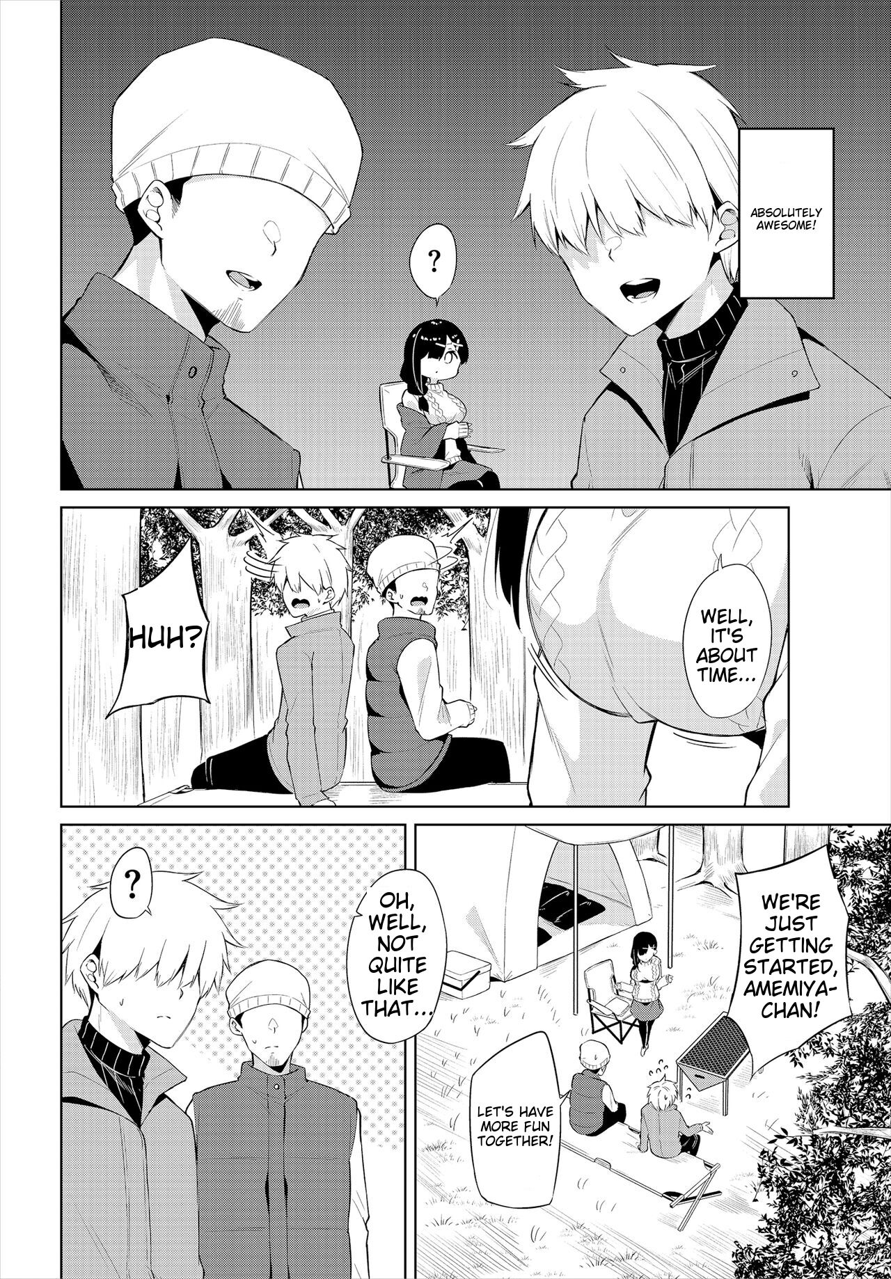 H Camp ~Yarimoku Yagai Katsudoubu Nisshi~ Gappon-ban 01 page 28