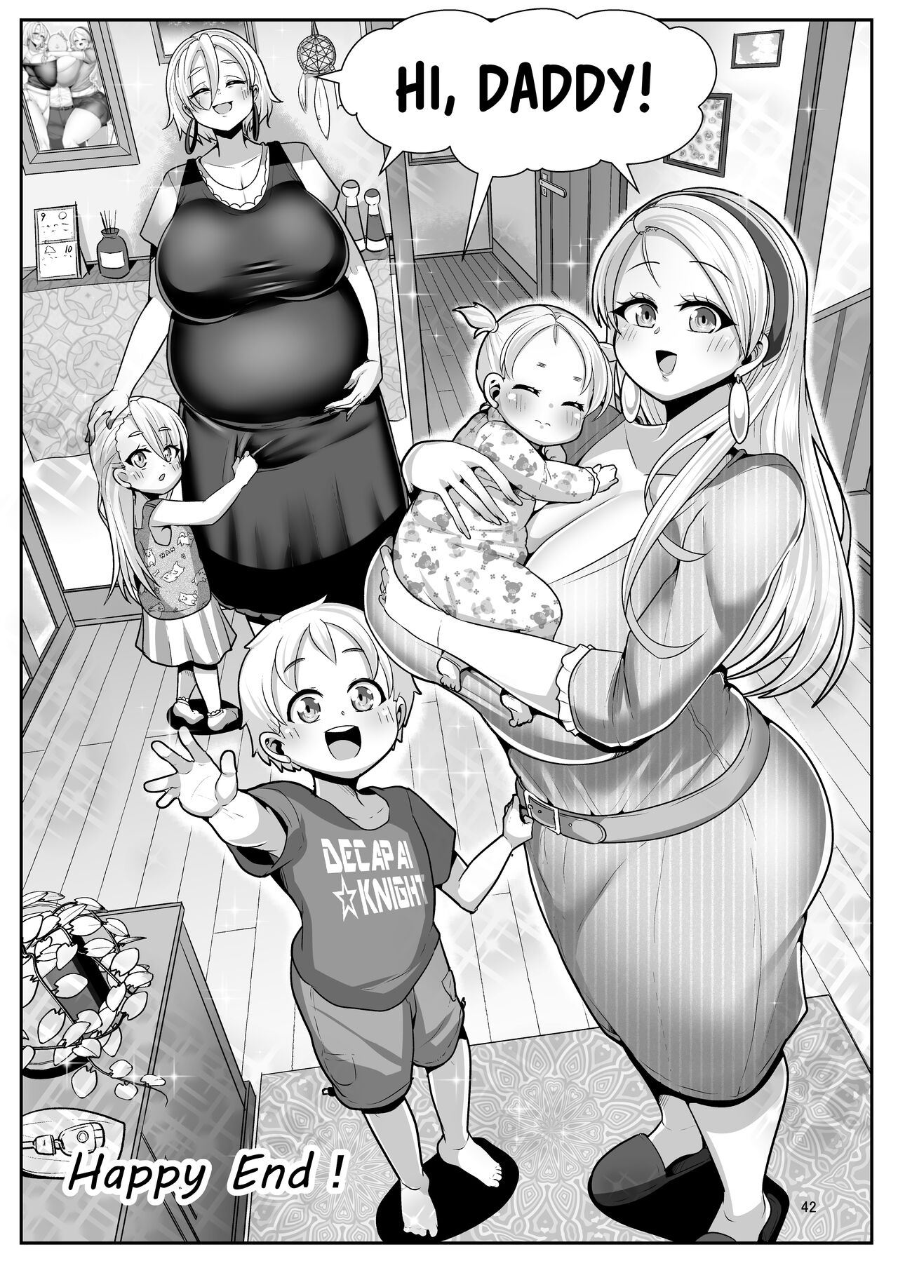 H Daisuki Kinpatsu Hakujin Bakunyuu Ryuugakusei ga Tonari no Heya ni Hikkoshite Kita!! 3 ~ Bakunyuu oyako o ore no tsuma ni shita!!~ page 43