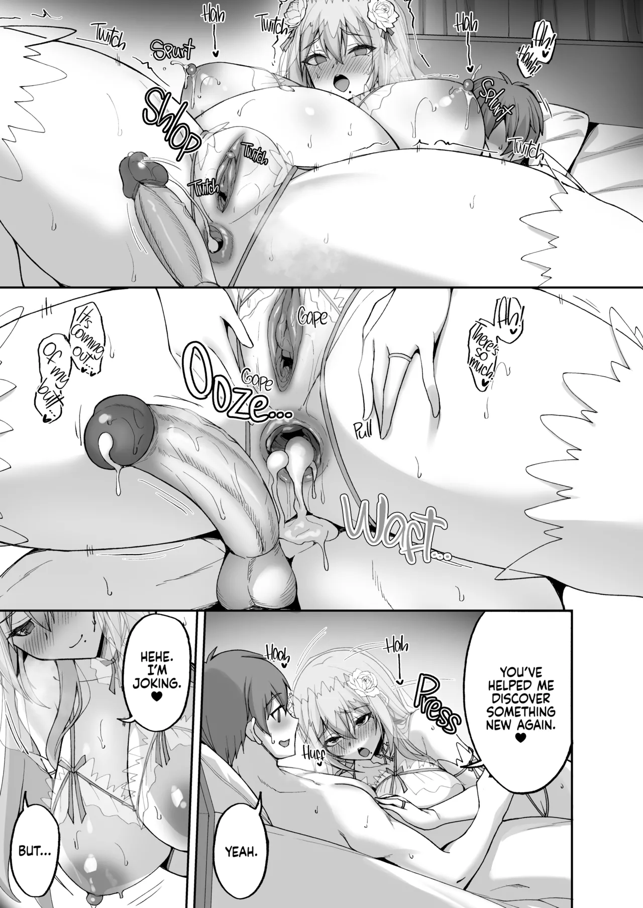 H na Onee-san wa, Suki desu ka? 6 ~Harabote Polynesian Sex to Shinkon Shoya to Anal Haka~ page 54