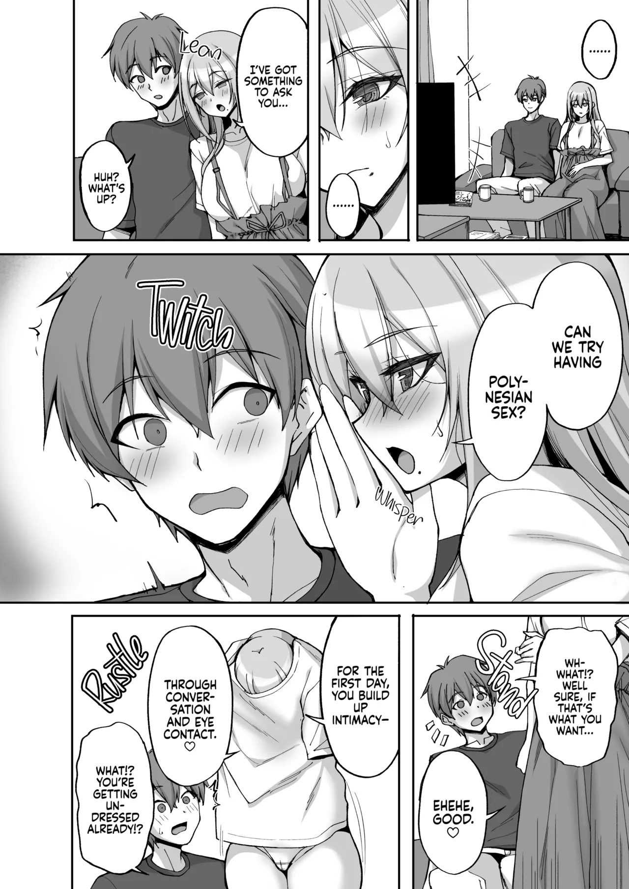 H na Onee-san wa, Suki desu ka? 6 ~Harabote Polynesian Sex to Shinkon Shoya to Anal Haka~ page 9