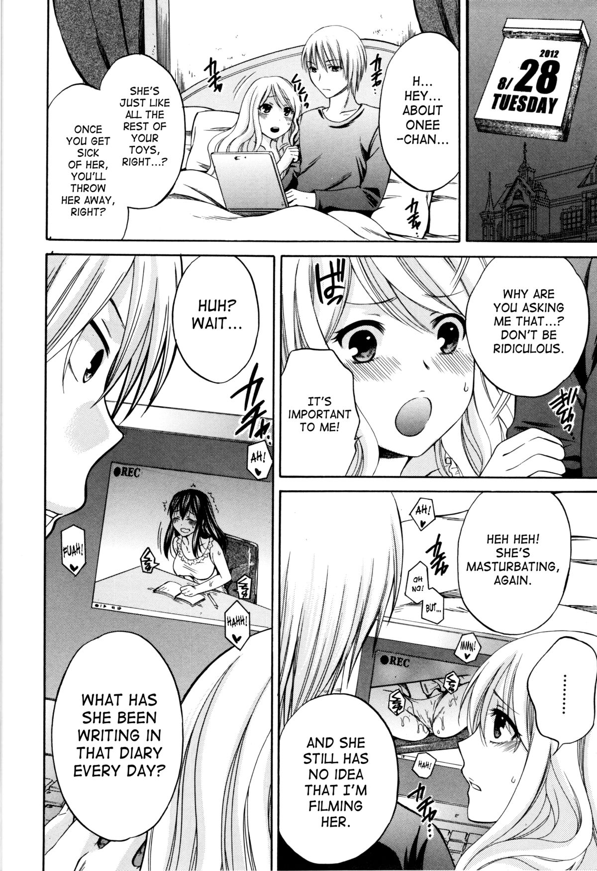 Hachigatu, Kanojo wa Uso wo tsuku. page 186