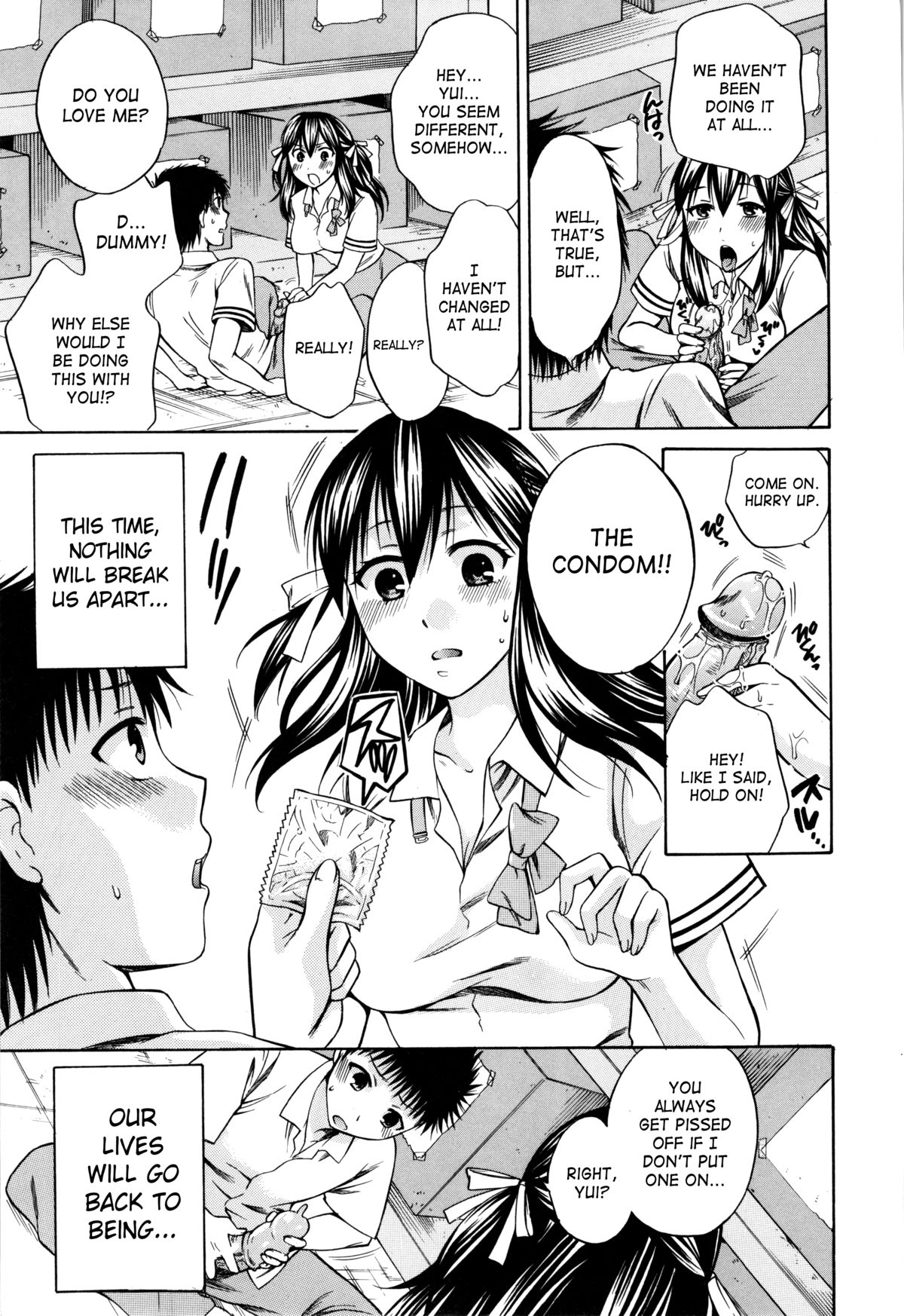 Hachigatu, Kanojo wa Uso wo tsuku. page 214