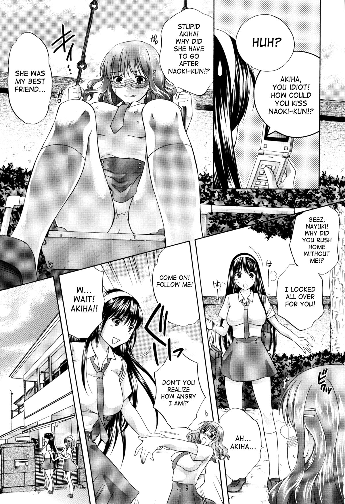 Hachigatu, Kanojo wa Uso wo tsuku. page 9
